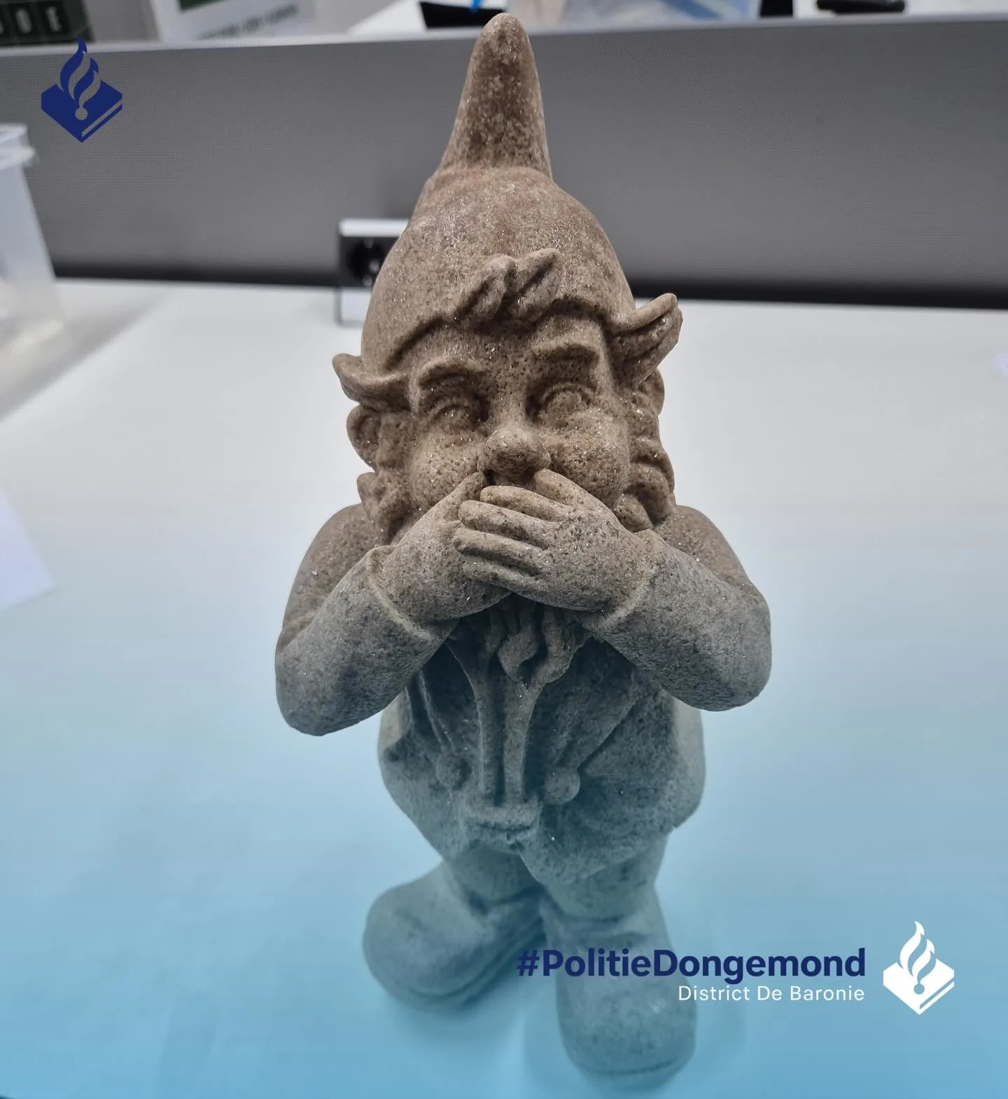 Politie ontdekt bizarre MDMA-tuinkabouter bij drugsvondst