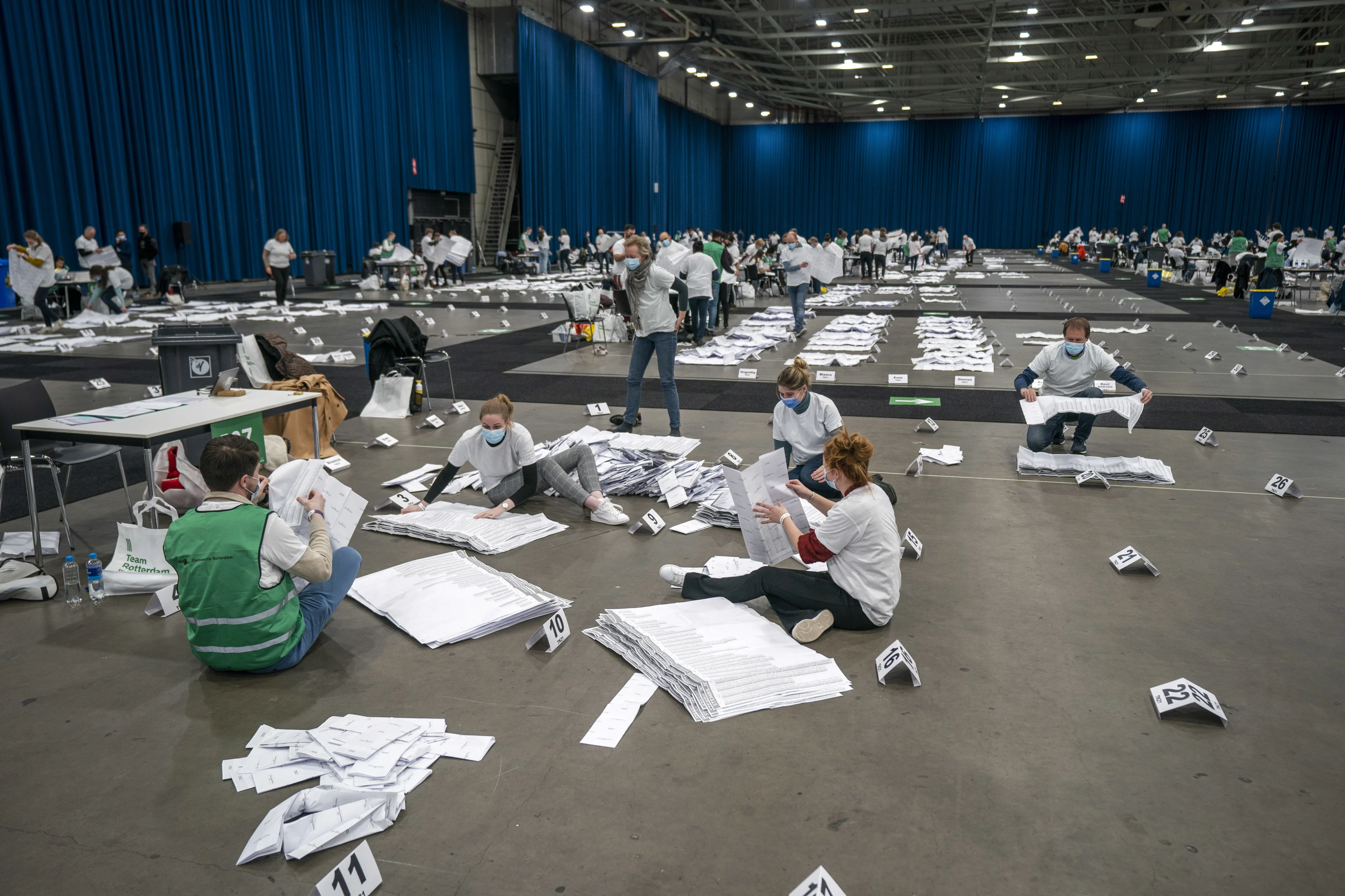 Rotterdam als laatste grote stad klaar met tellen: D66 de grootste