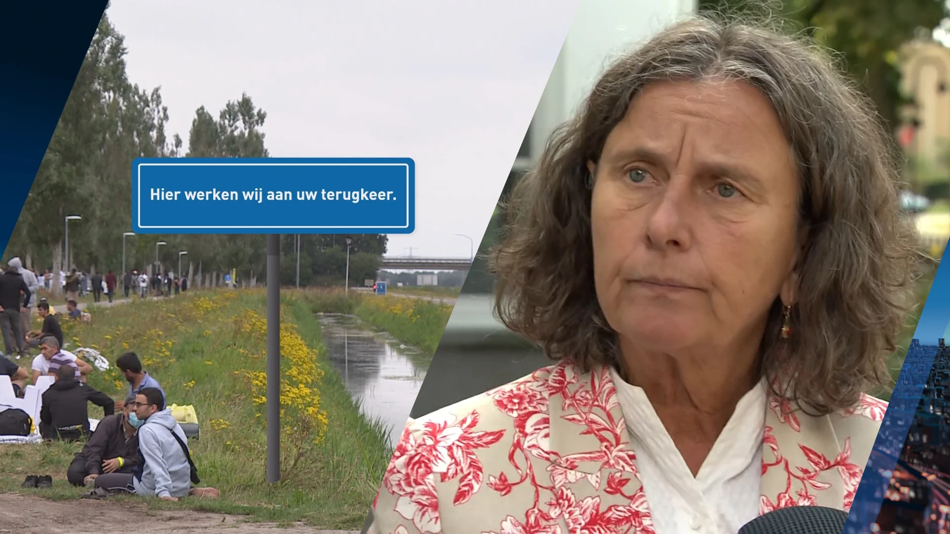 Borden met strenge boodschap voor asielzoekers goed idee? Dit vinden Nederlanders