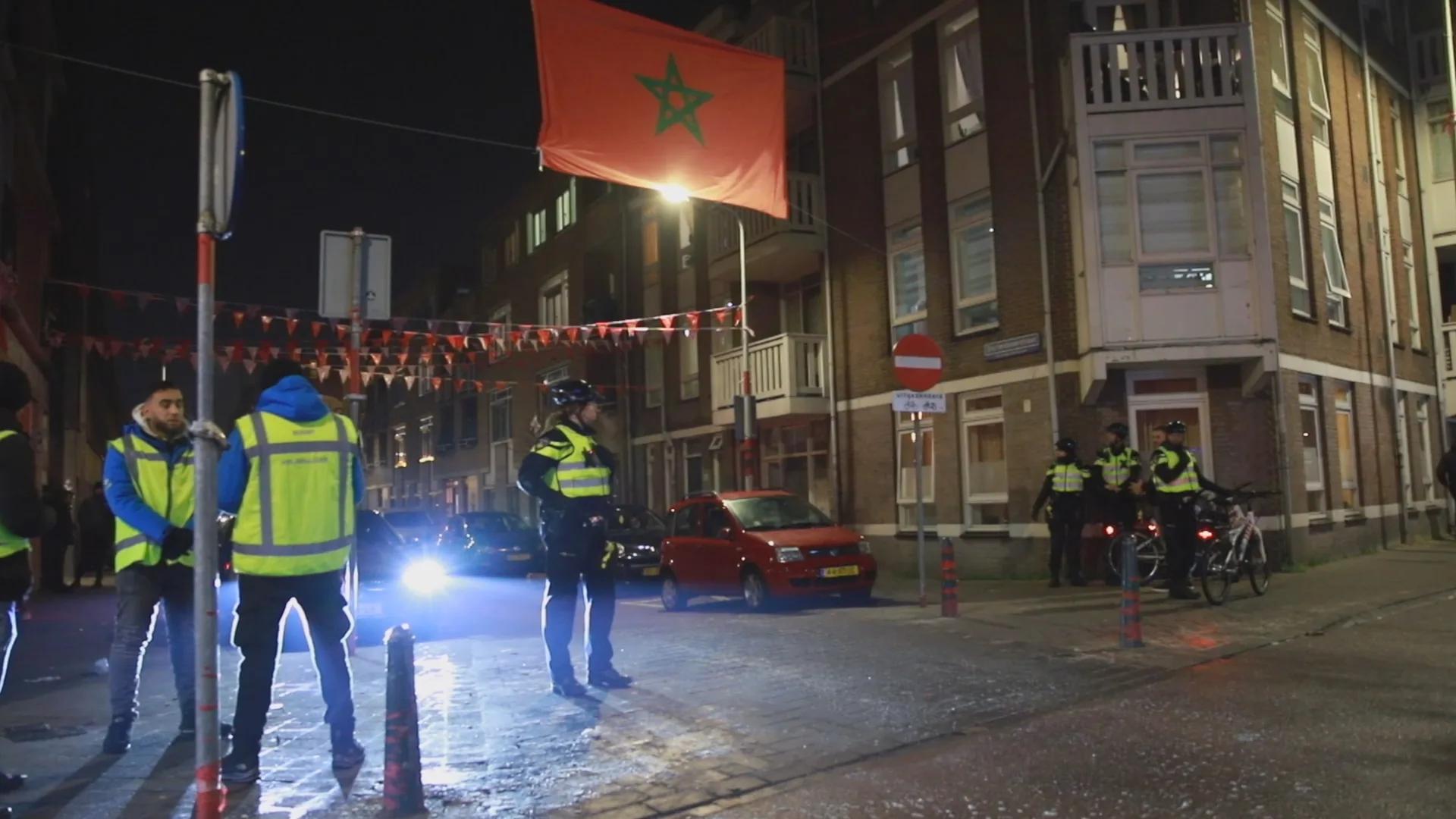 Geen ongeregeldheden in grote steden na verlies Marokko om strijd brons WK