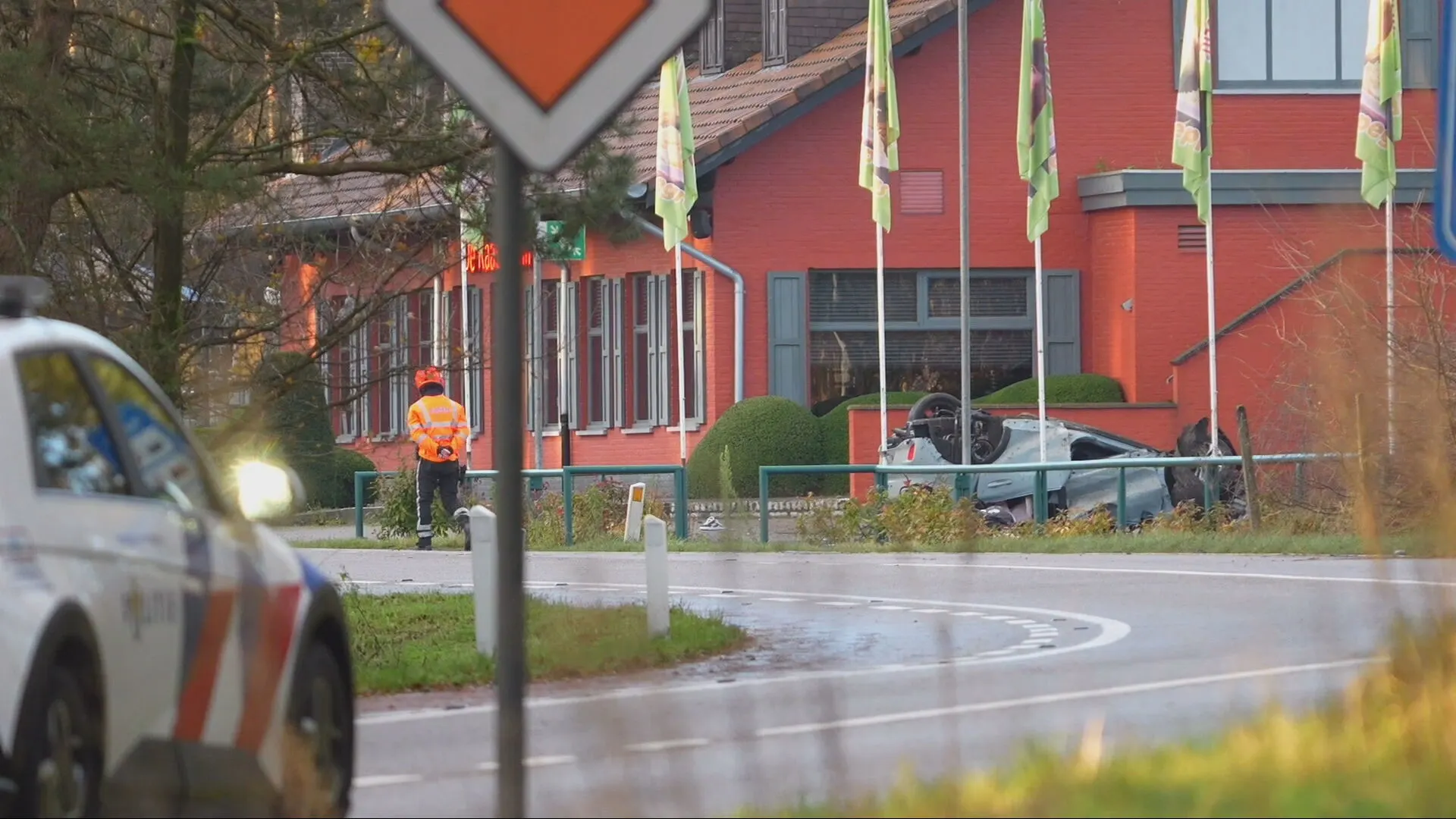 Automobilist overleden na politieachtervolging bij grens Nederland en België