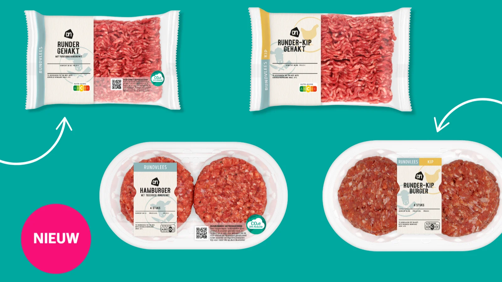 Albert Heijn introduceert goedkopere en gezondere vleesvorm
