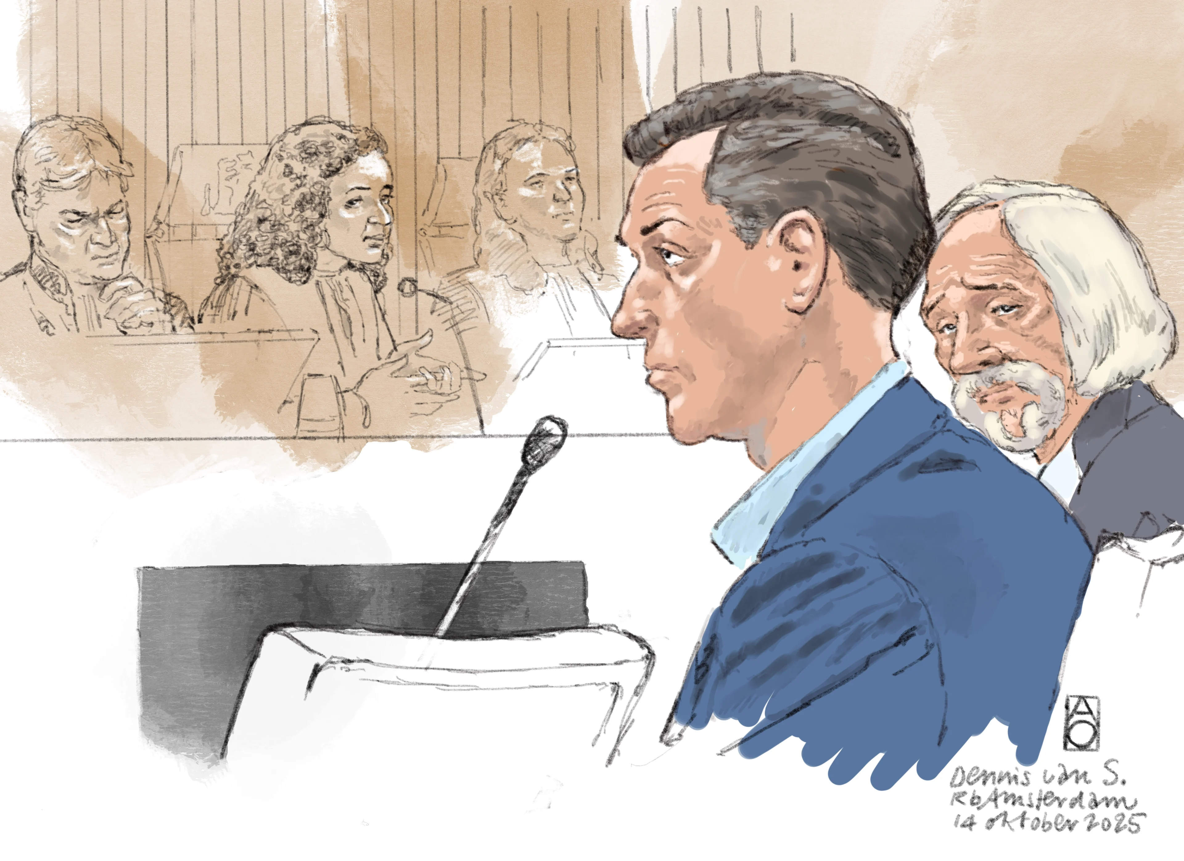 Tennistrainer Dennis van S. krijgt 3,5 jaar cel voor seksueel misbruik