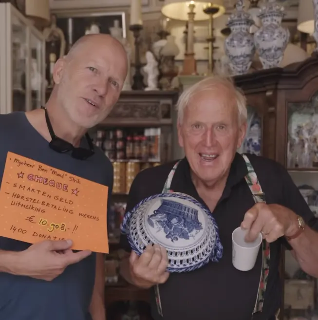 Maxim Hartman haalt 11.000 euro op als goedmakertje voor 'mand-meneer'