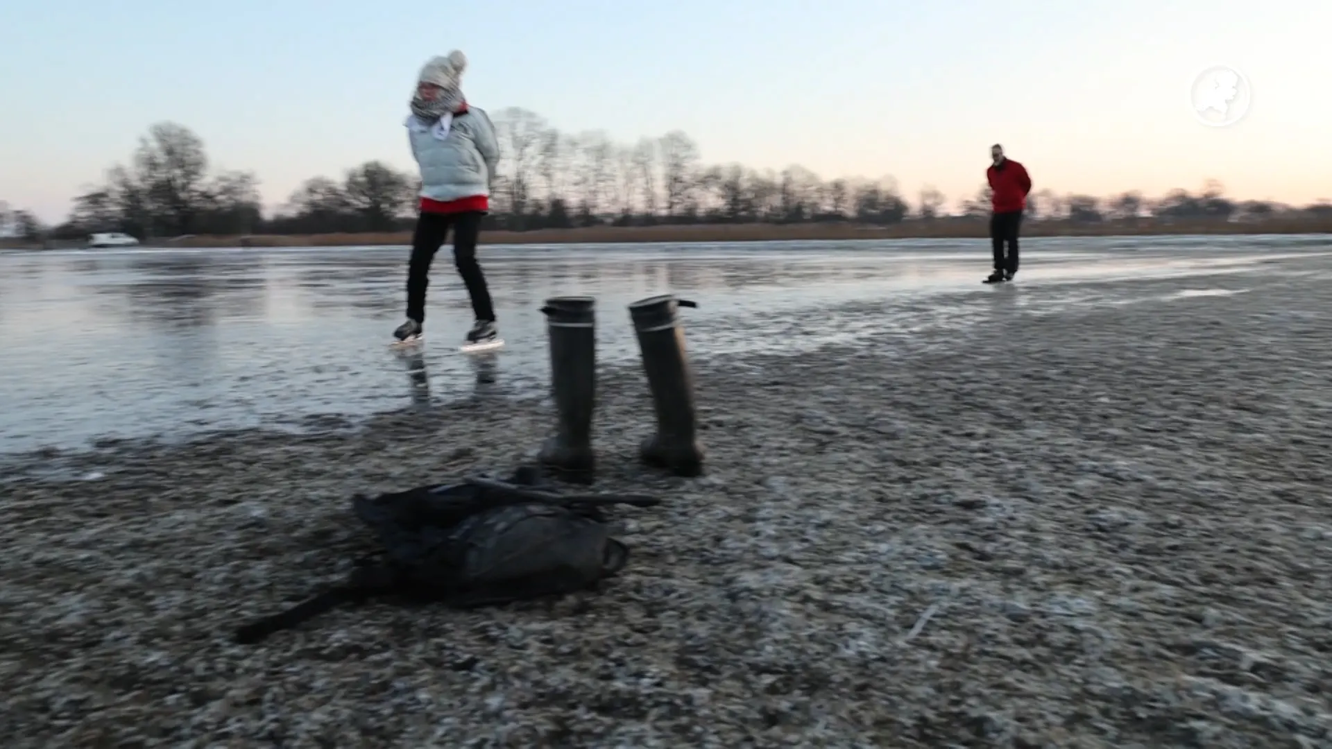 Waaghalzen zetten eerste streken op natuurijs: 'Het kan net'