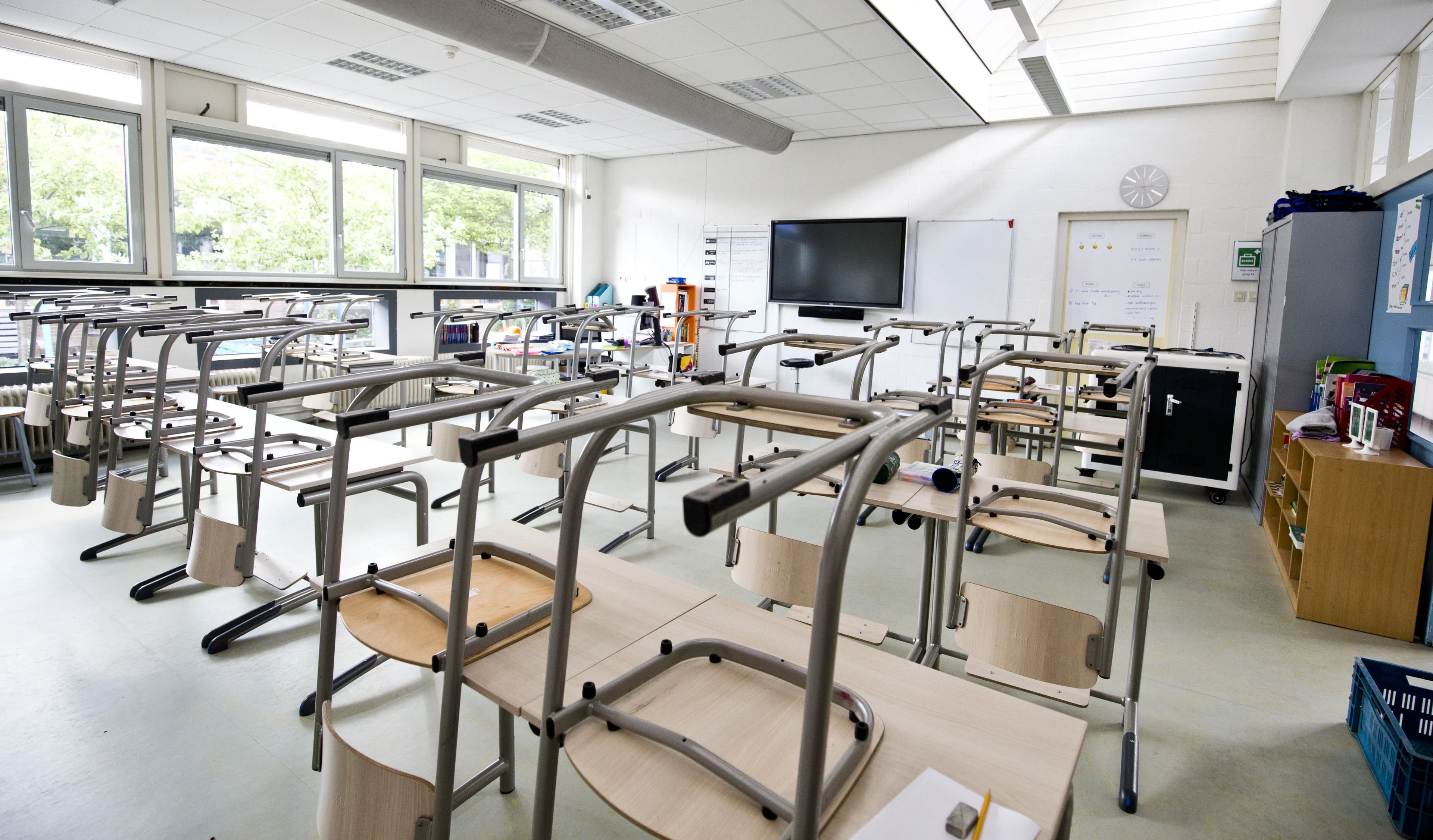 'Een derde middelbare scholen schaft zittenblijven af om coronavirus'