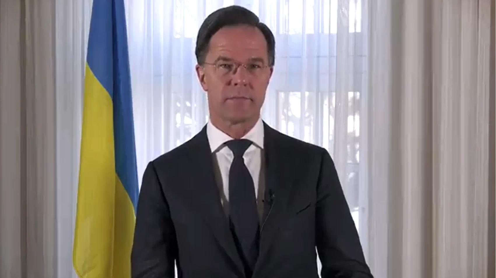 Rutte spreekt Oekraïners toe in video: wij zijn familie, glorie aan Oekraïne