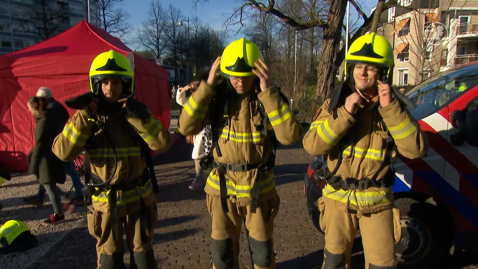 Brandweerlieden zetten zich met bijzondere actie in voor collega’s met PTSS