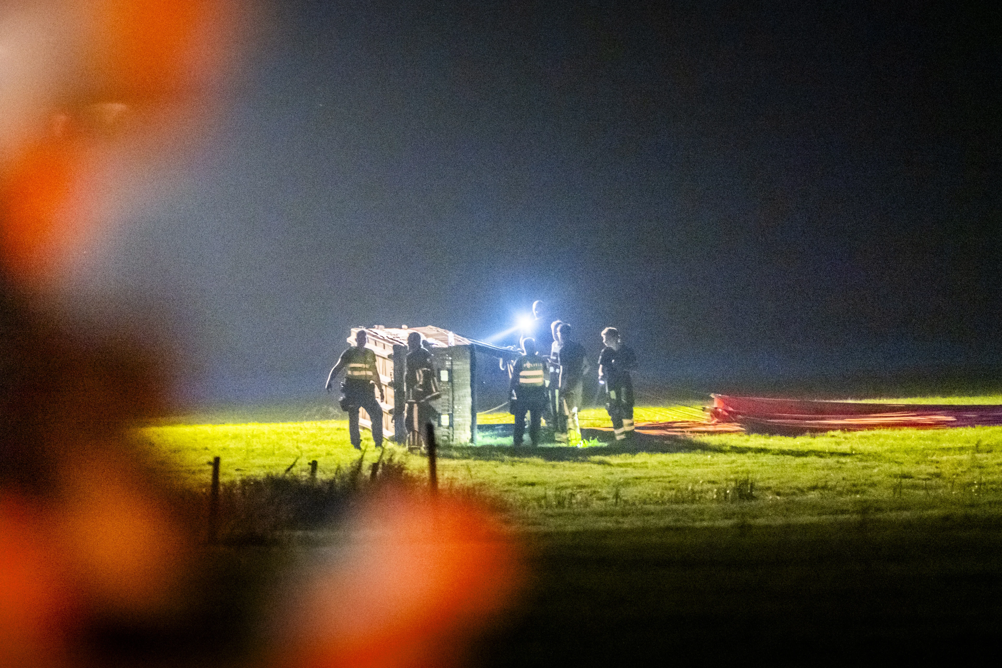 Dode bij ongeluk met luchtballon in De Hoeve