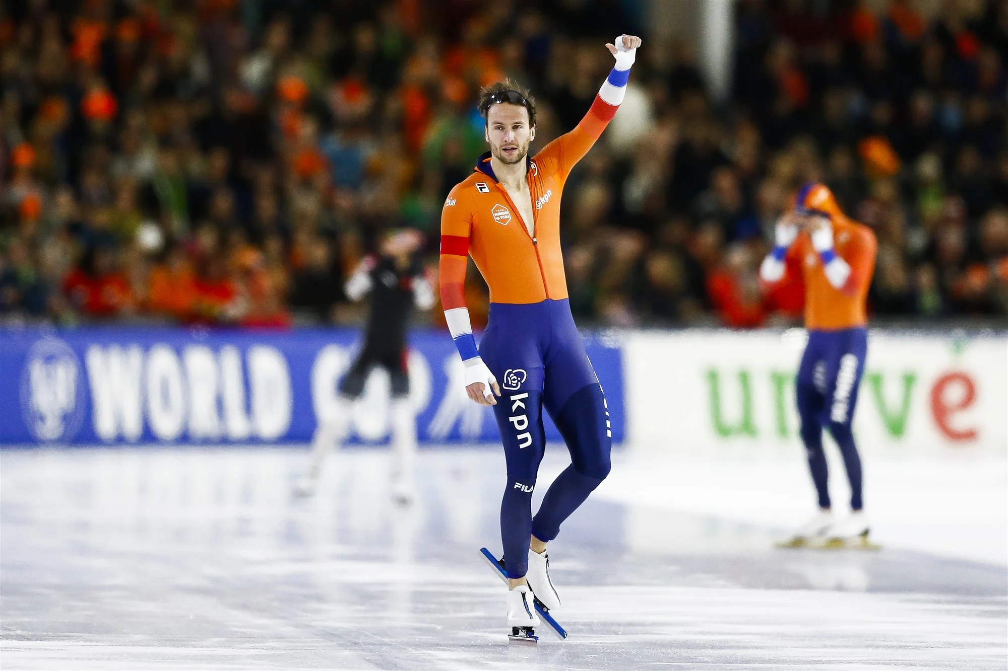 Schaatser Krol pakt wereldbeker met ritzege op 1000 meter