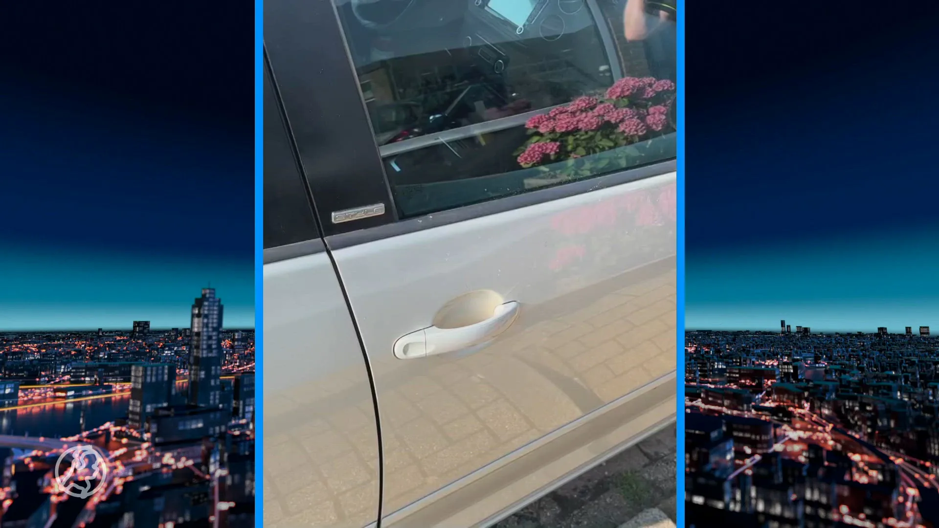 Agent klautert door gebroken raam om oververhitte hond te redden