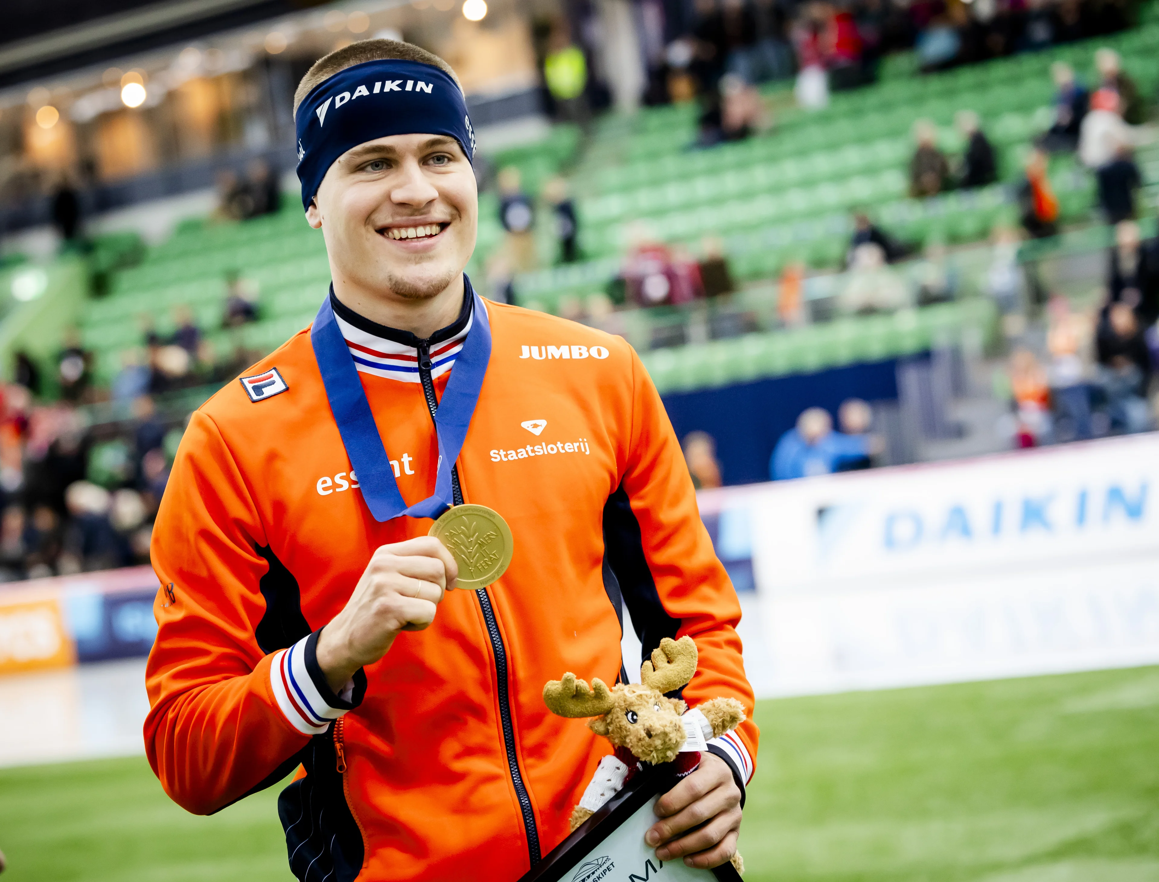 Joep Wennemars wint zijn eerste WK-medaille ooit: goud op 1000 meter