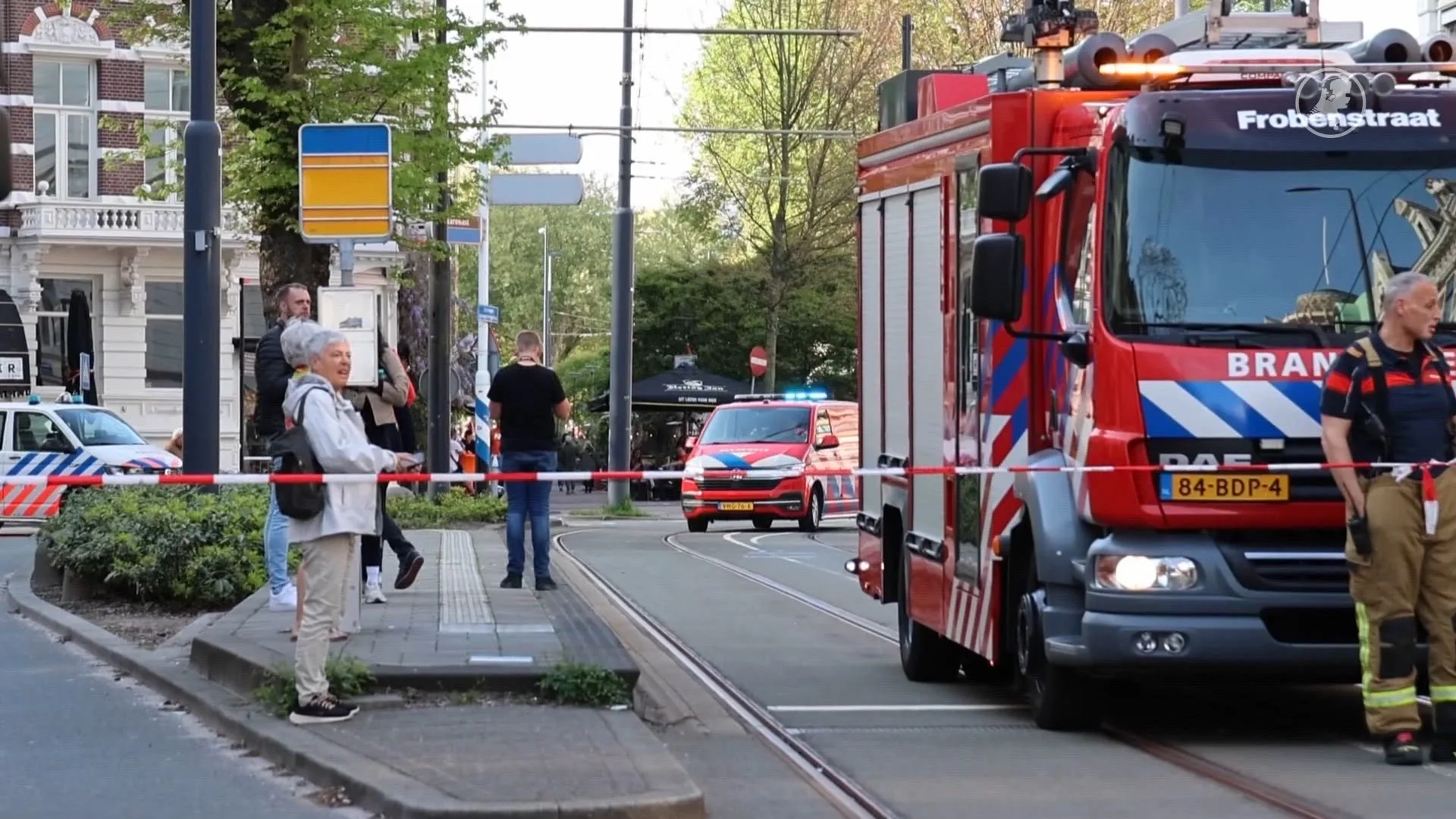 Rookoverlast door brand in restaurant Rotterdam