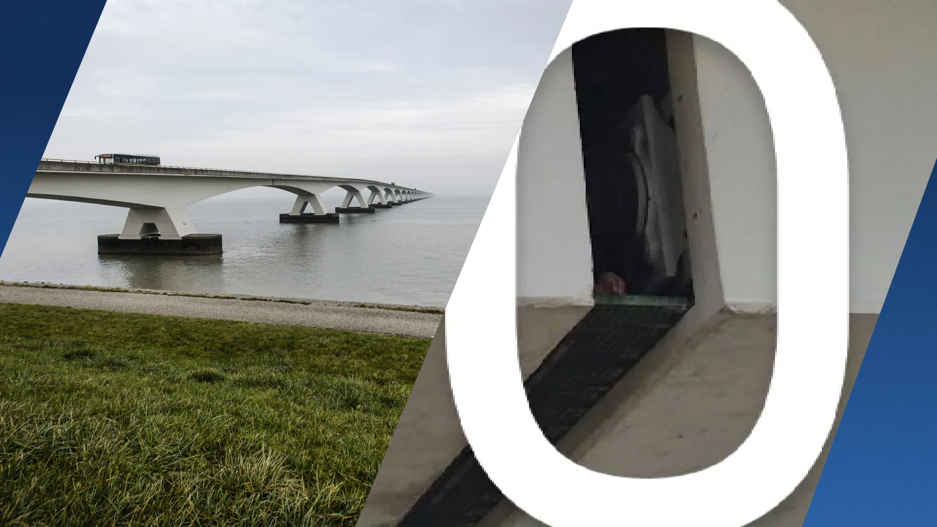 Man zit 12 uur lang vast in Zeelandbrug, verklaarde 'nieuwsgierig te zijn'