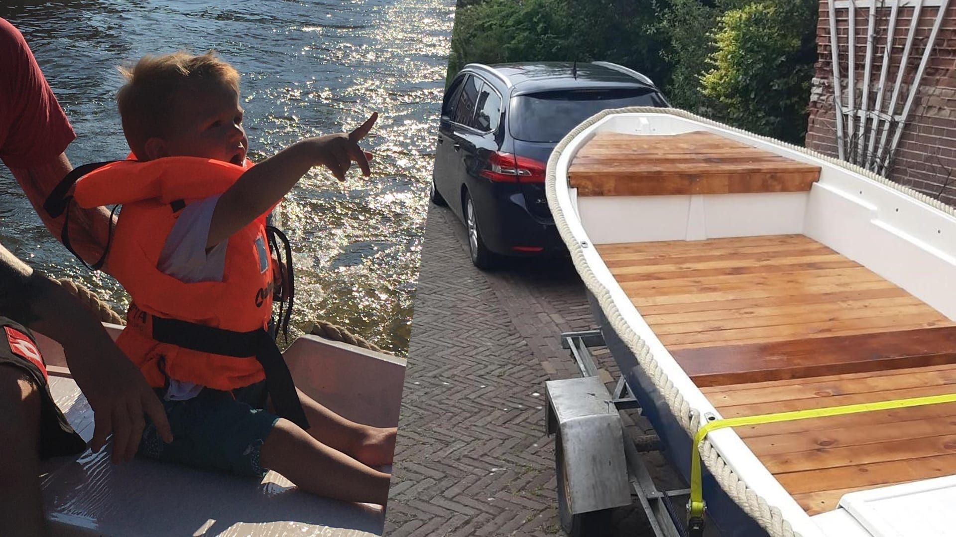 Boot van 2-jarige Danny wordt gestolen van carpoolplek als politie verbiedt verder te rijden