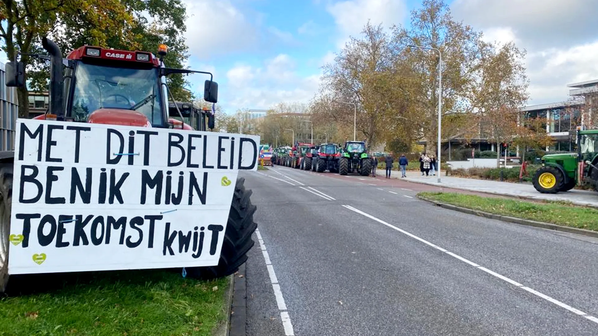 Boeren stellen ultimatum bij protest Zwolle