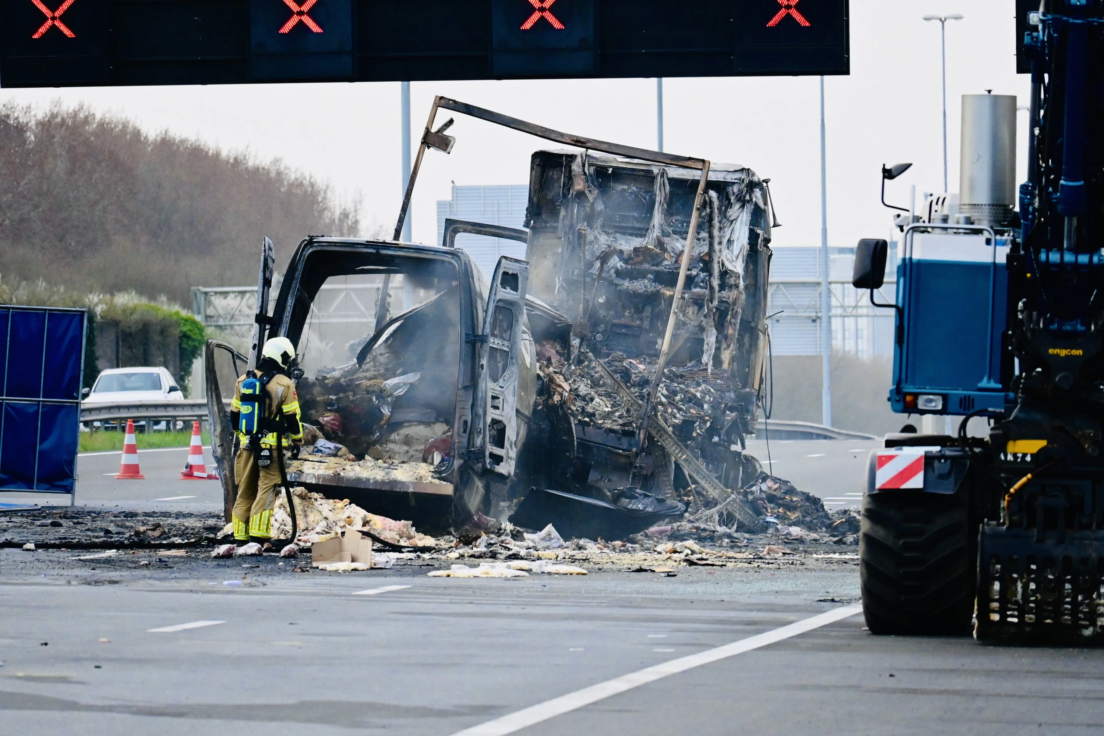 Dode na zwaar ongeval op A2: weg pas na 15.00 uur deels open