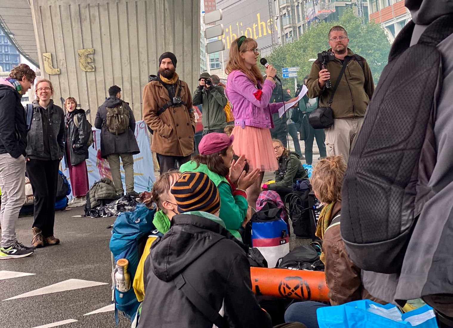 Politie grijpt in bij blokkade Extinction Rebellion