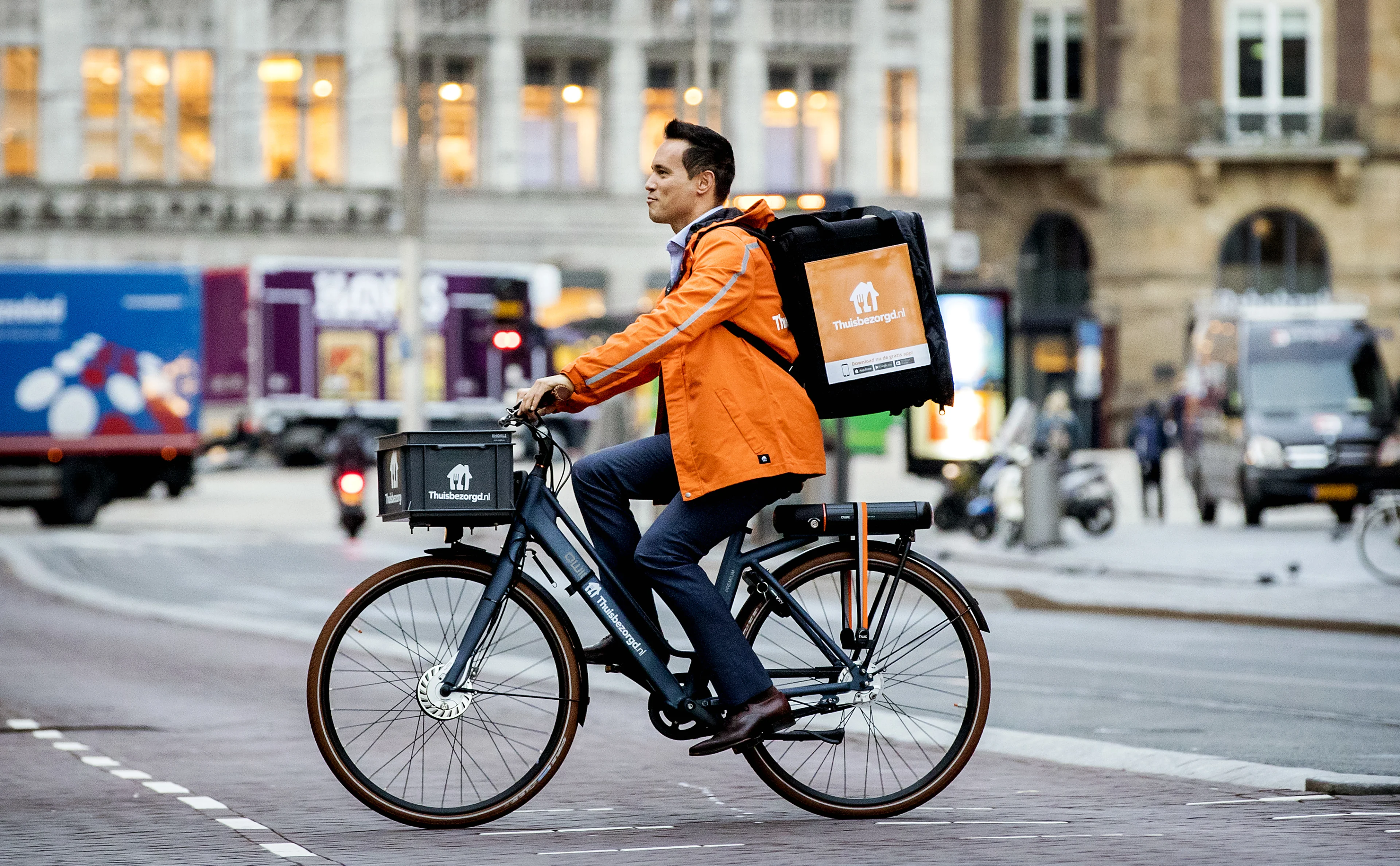 De restaurants zijn dicht, maar je kunt nog gewoon eten laten bezorgen