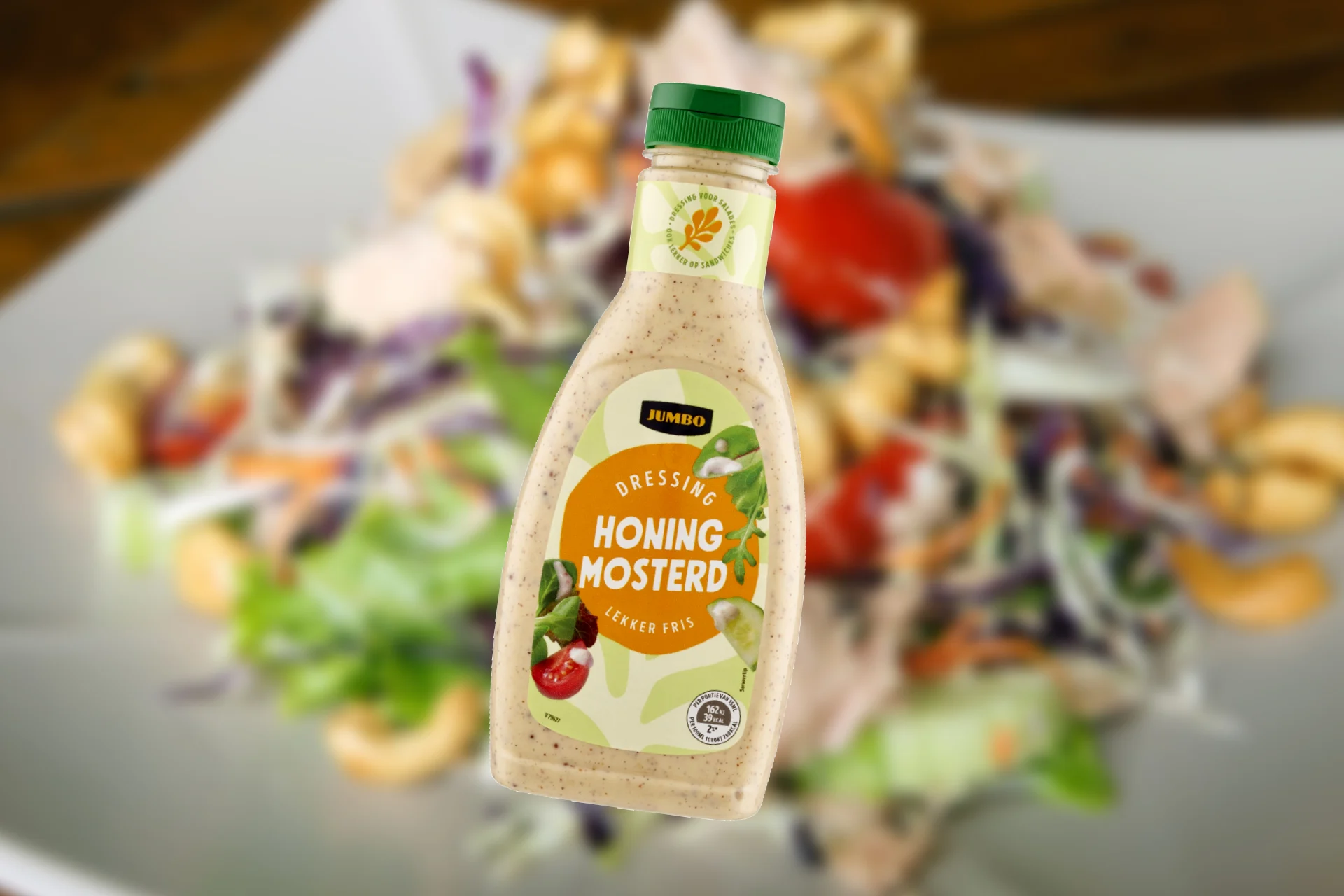 Jumbo roept honingmosterddressing terug vanwege ontbrekende informatie op etiket
