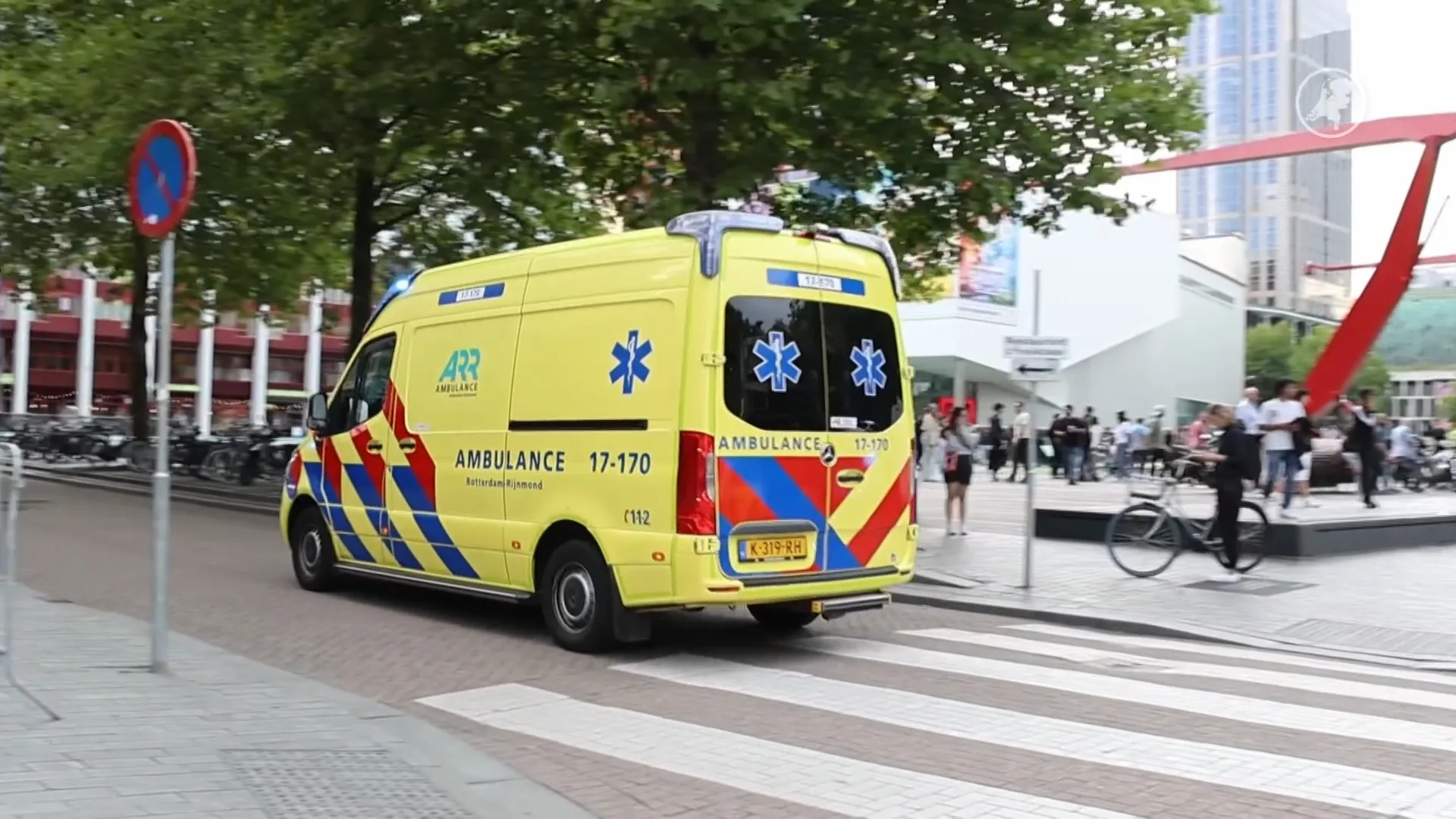 Persoon ernstig gewond geraakt bij schietpartij centrum Rotterdam