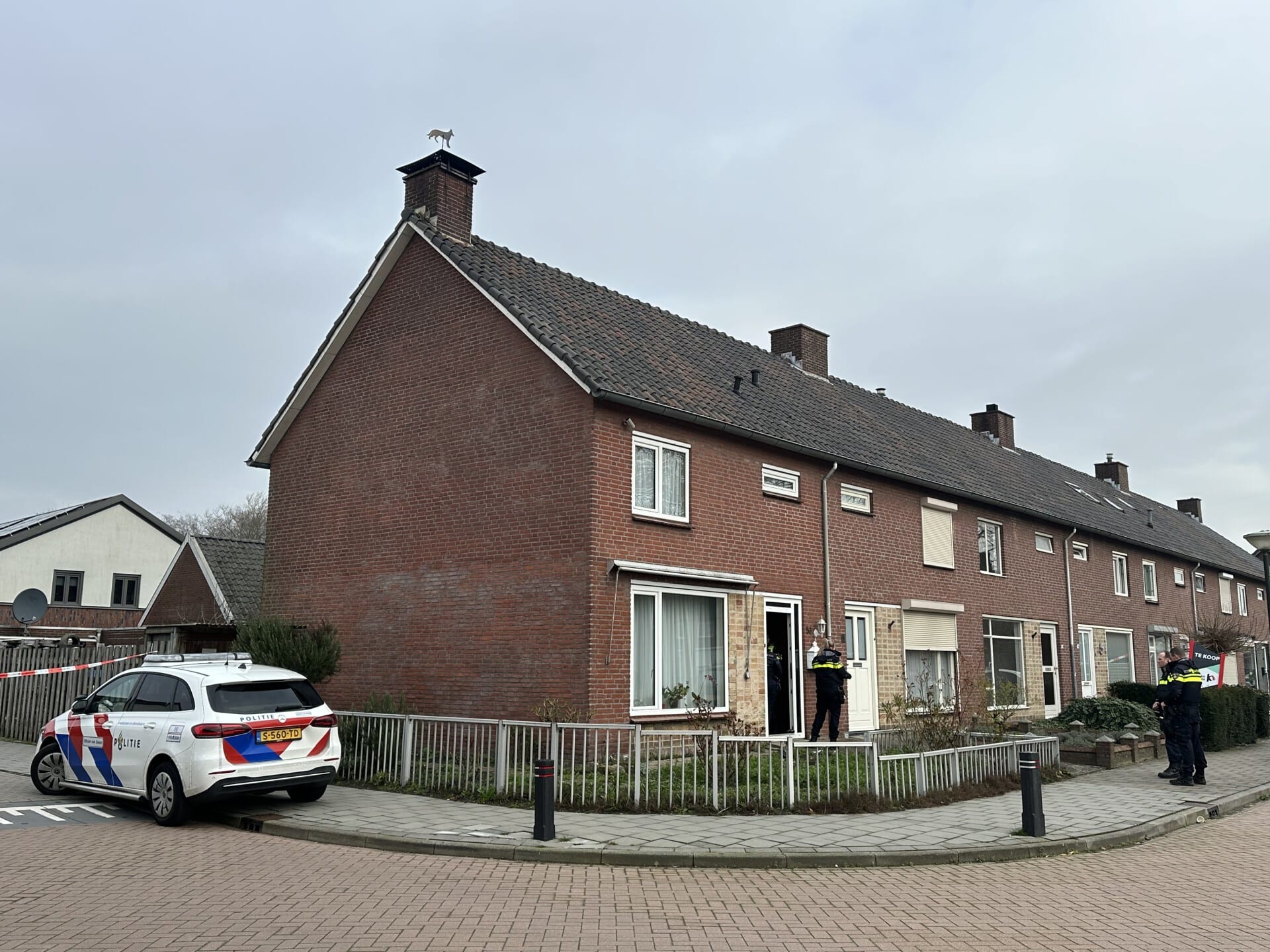 Dode vrouw gevonden in woning Veghel, man aangehouden