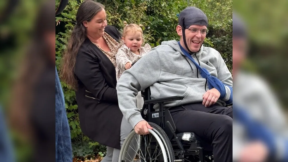 Roy overleeft een hersenbloeding, nu strijdt zijn gezin om hem thuis te krijgen