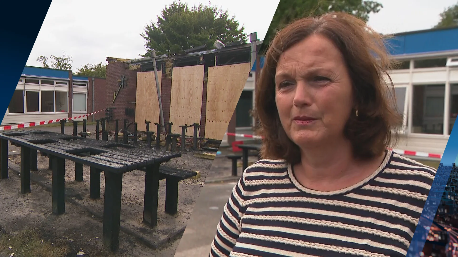 Brand in school Haren blijkt aangestoken: 'Te treurig voor woorden'