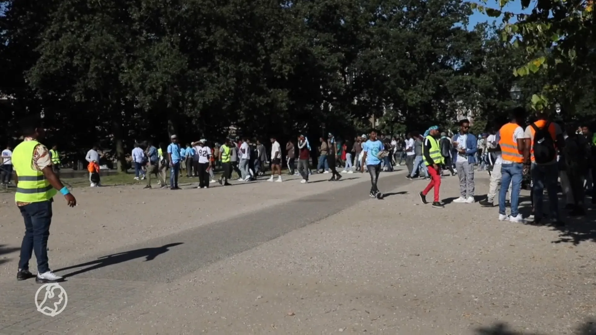 Honderden Eritreeërs demonstreren in Den Haag tegen regime