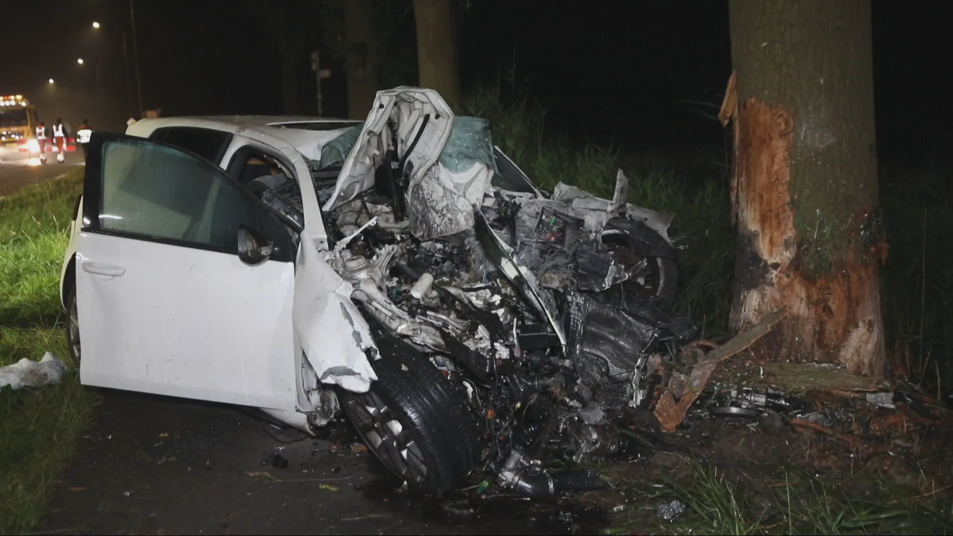 Man (19) overlijdt nadat hij tegen boom rijdt in Elburg