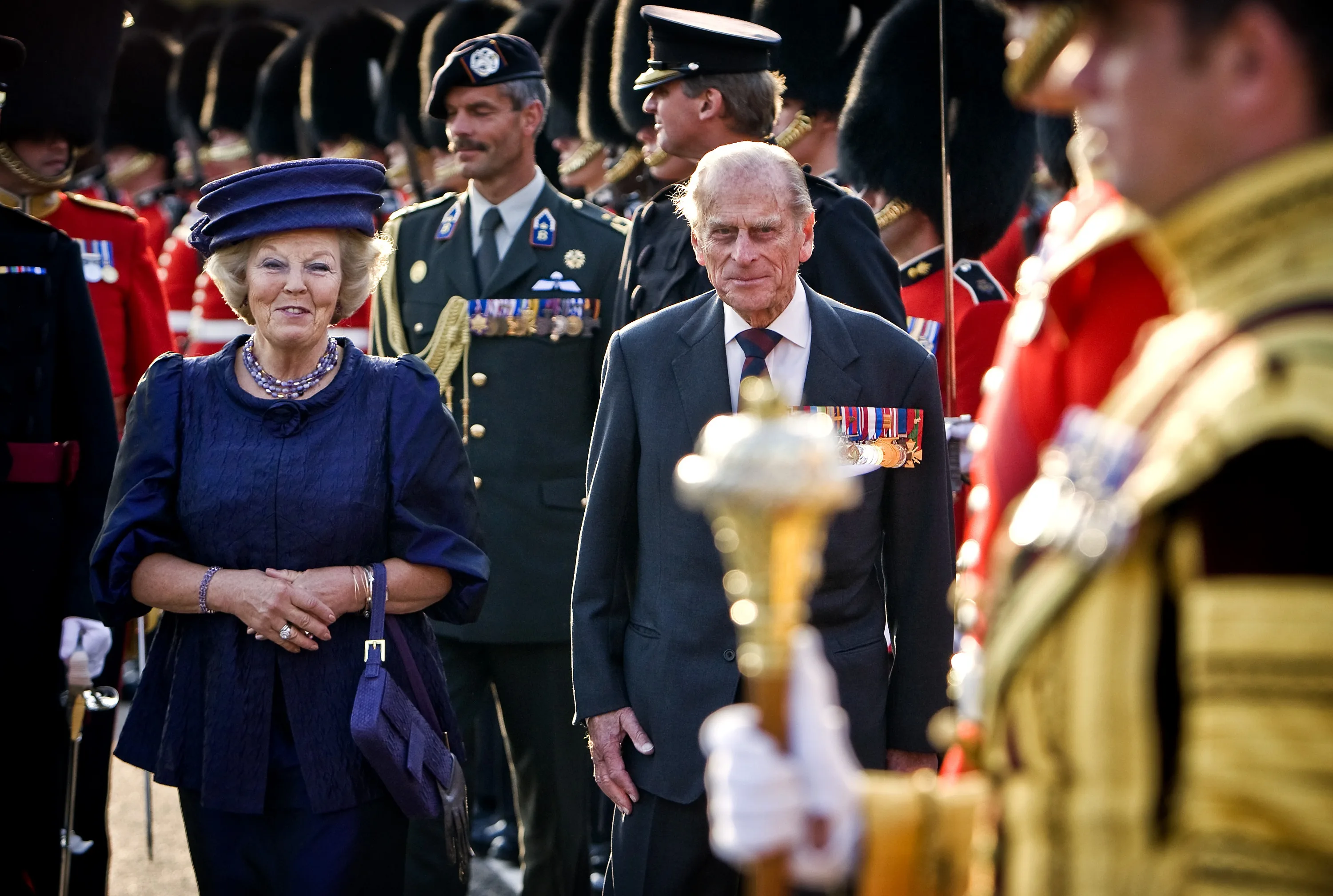 Willem-Alexander, Máxima en Beatrix over Britse prins Philip: hij maakte onuitwisbare indruk