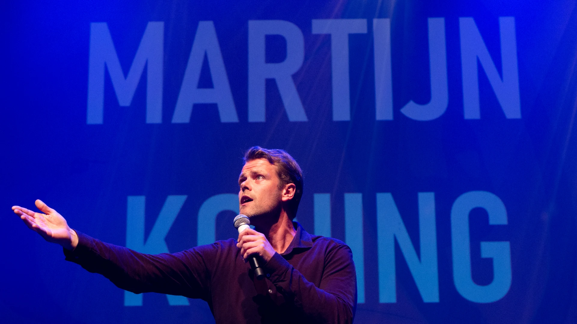 Cabaretier Martijn Koning is verwijderd van Instagram