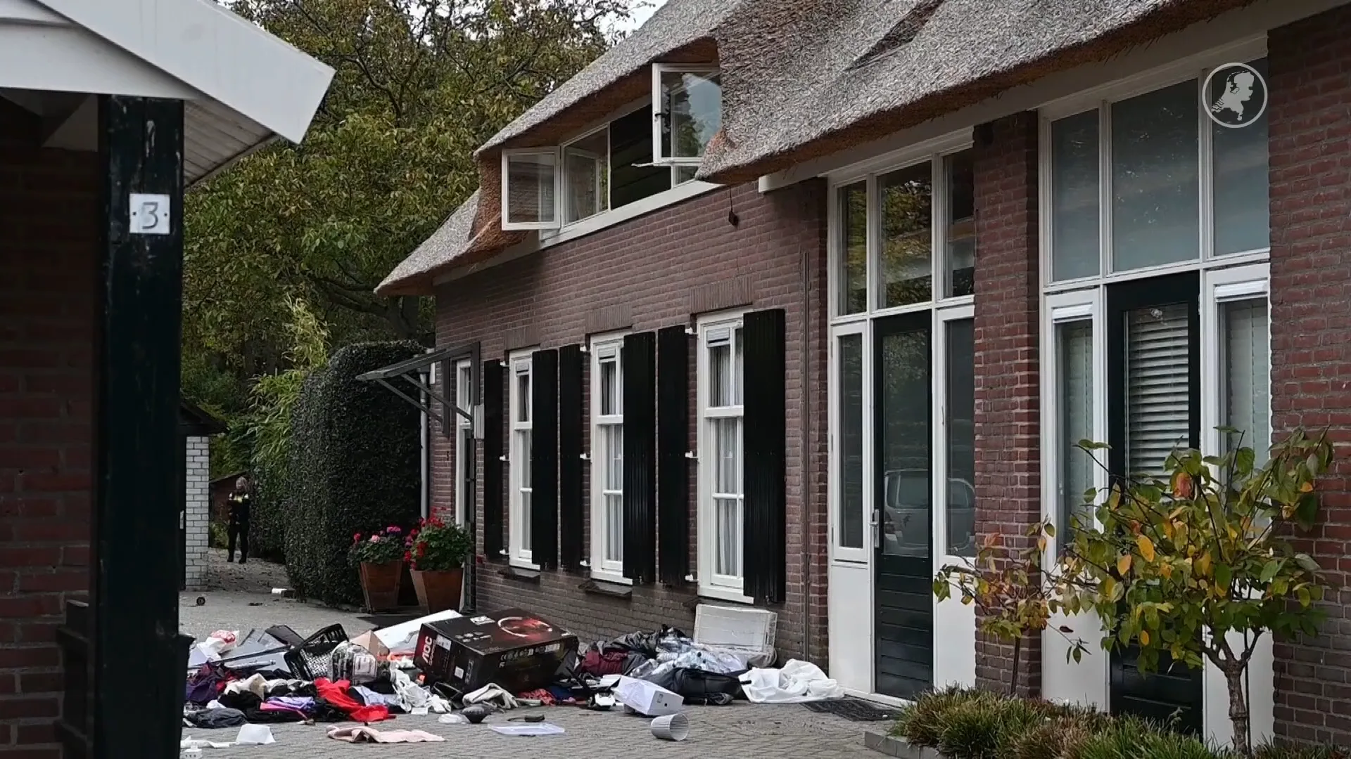 Man met verward gedrag zorgt voor ravage in Haaren