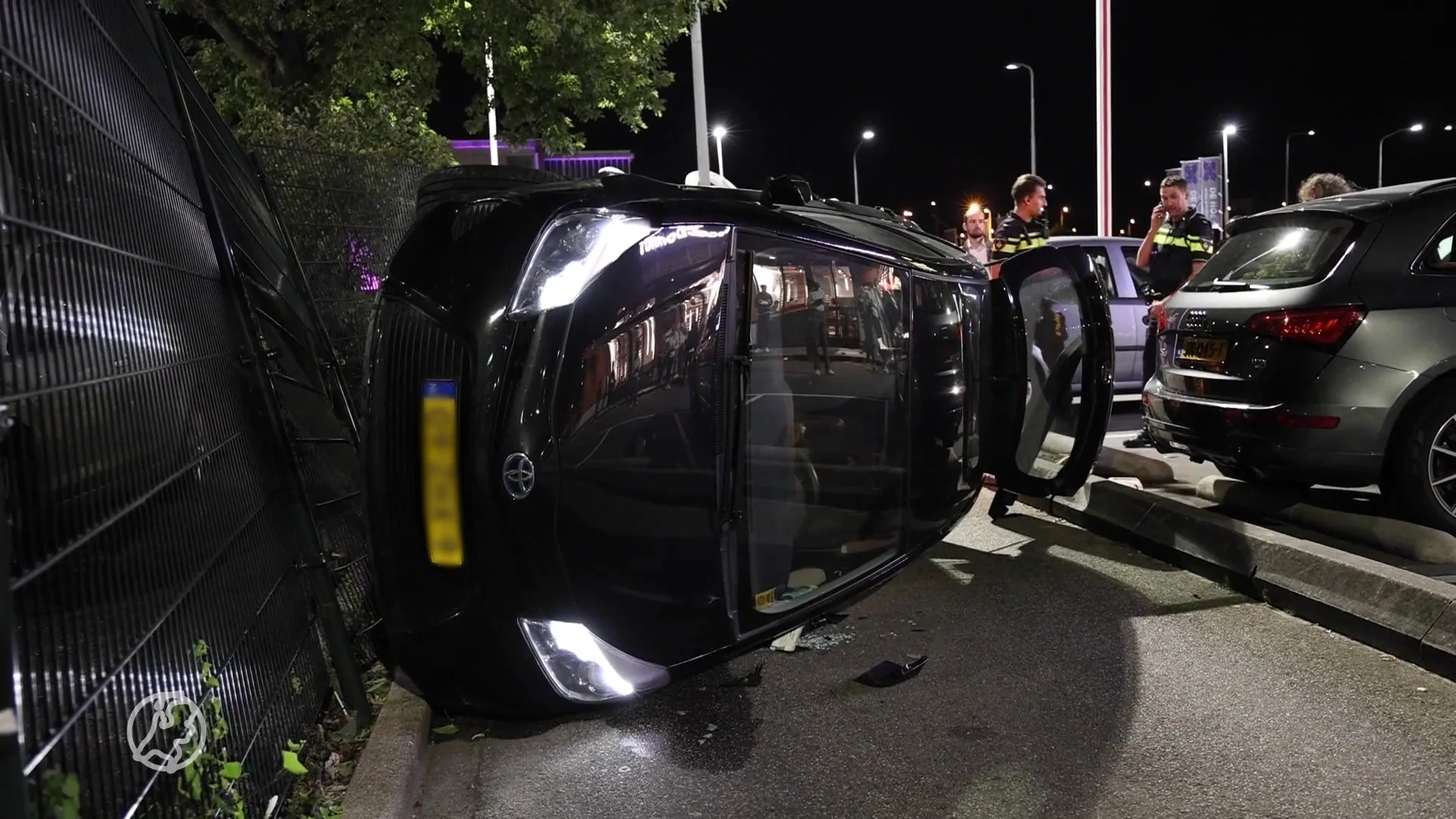 Niet zo happy(meal): vrouw vliegt door de bocht in McDrive