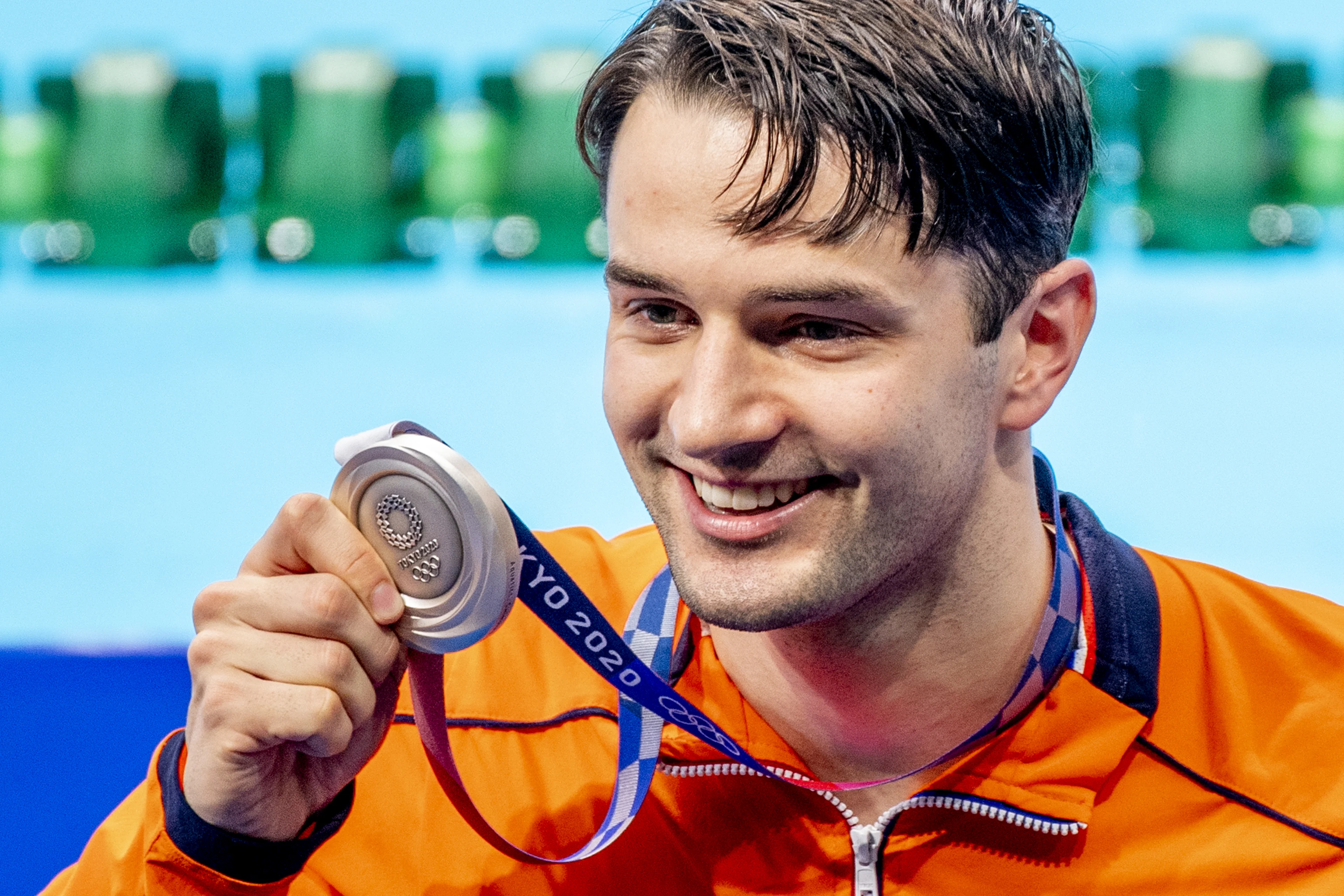 Zwemmer Kamminga pakt olympisch zilver op 100 meter schoolslag