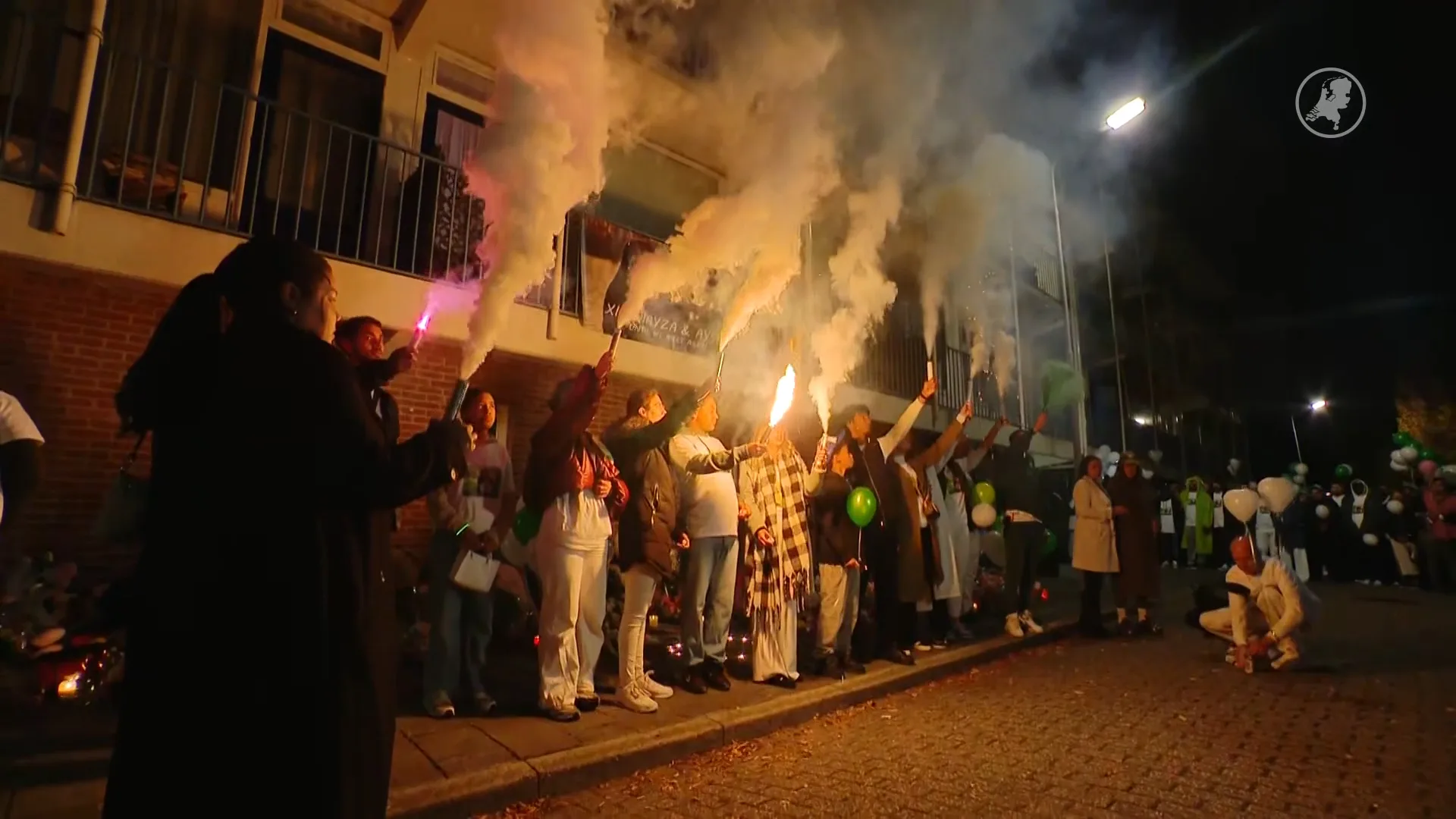 Stille tocht voor dode moeder (29) en dochter (5) in Terneuzen