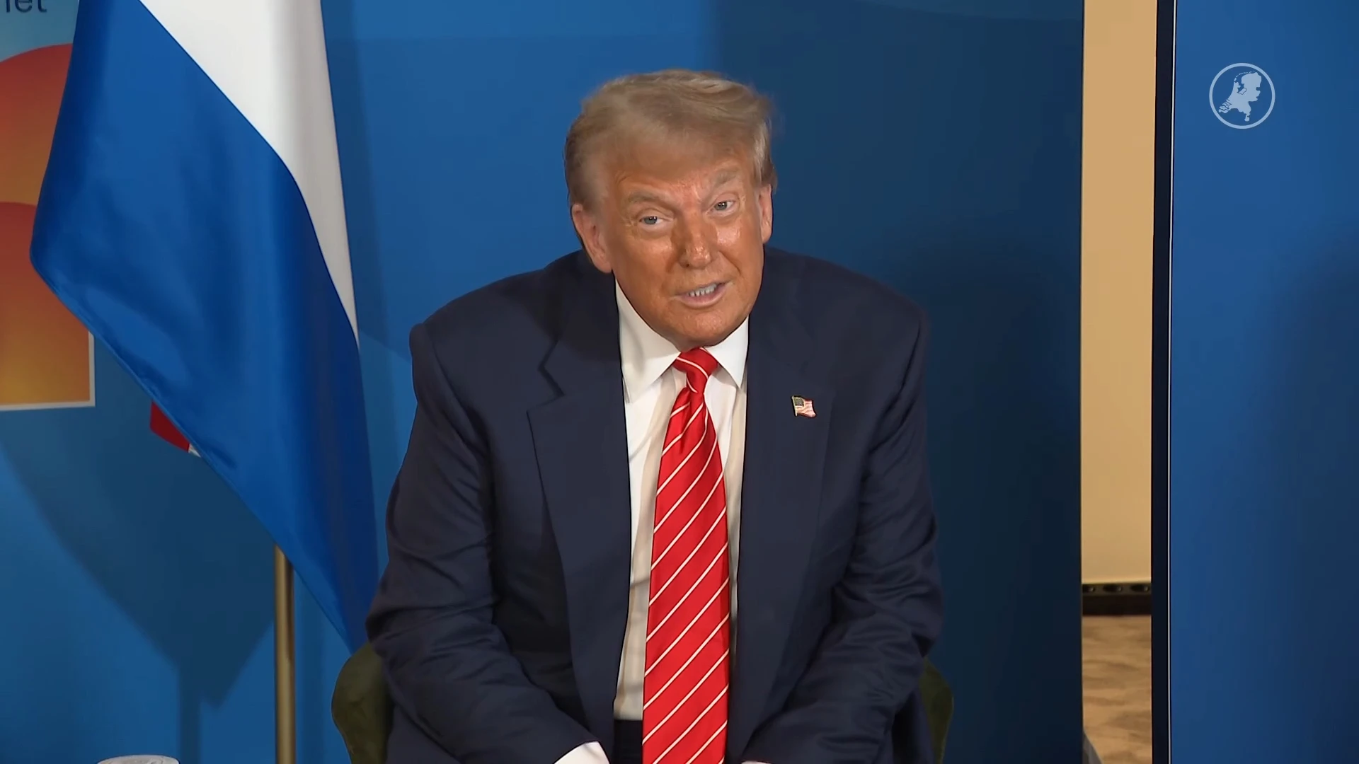 Trump enthousiast over bezoek aan Den Haag: 'Ik hou van Nederland'
