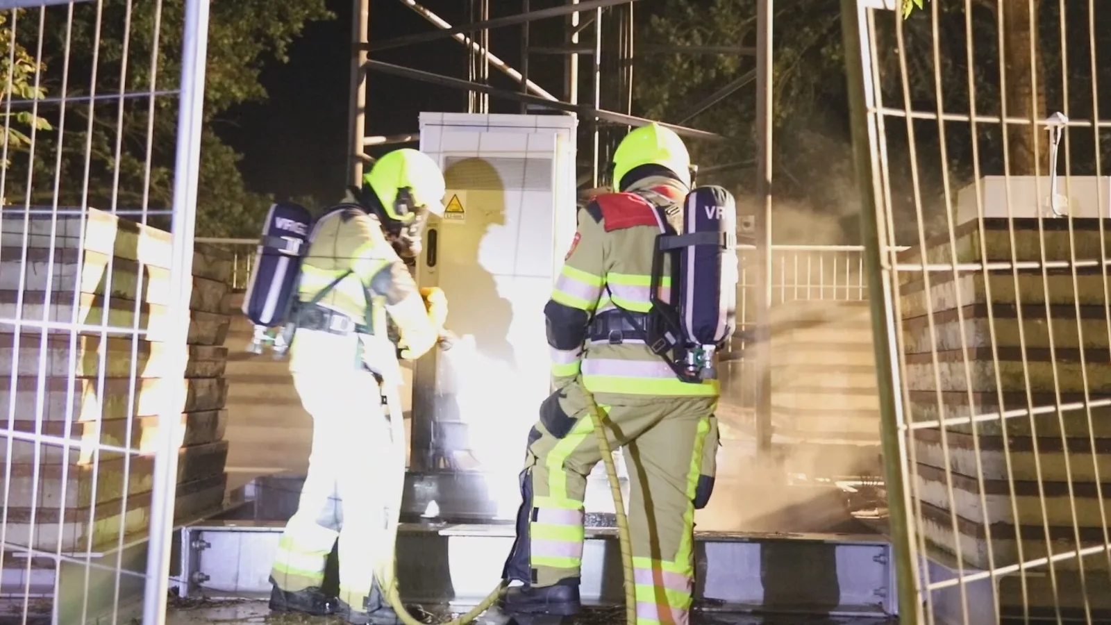 Opnieuw brand in zendmast in Gelderse Rijswijk