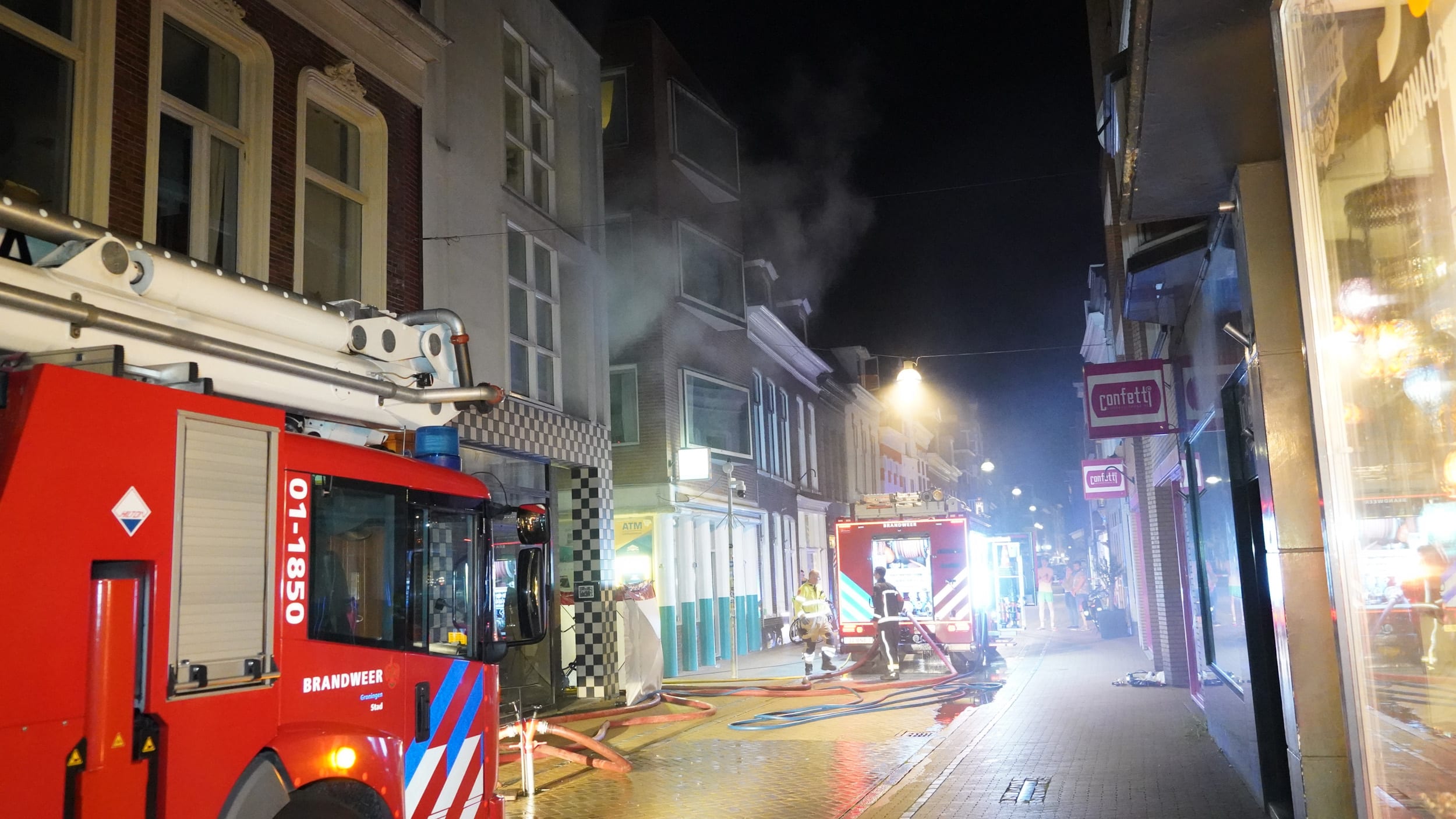 Lichaam gevonden bij brand in wooncomplex Groningen