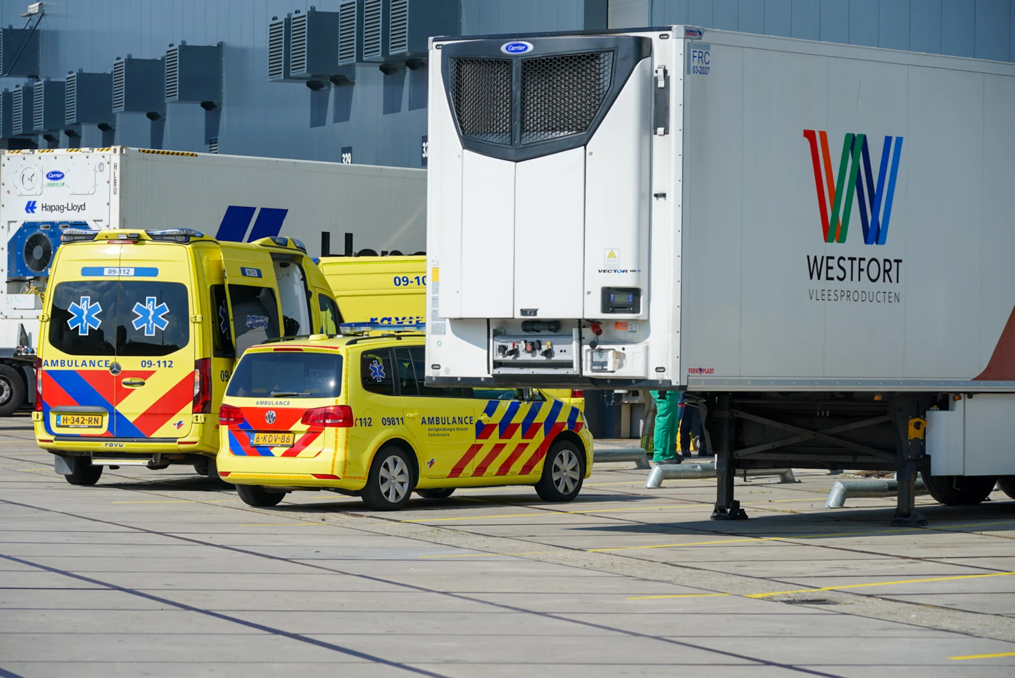 Man overleden na bedrijfsongeval bij vleesverwerker