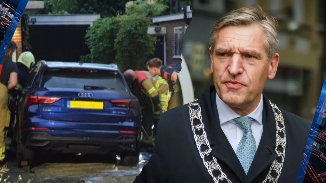 Gemeente Leeuwarden na in brand steken auto burgemeester Buma: 'Onacceptabel'