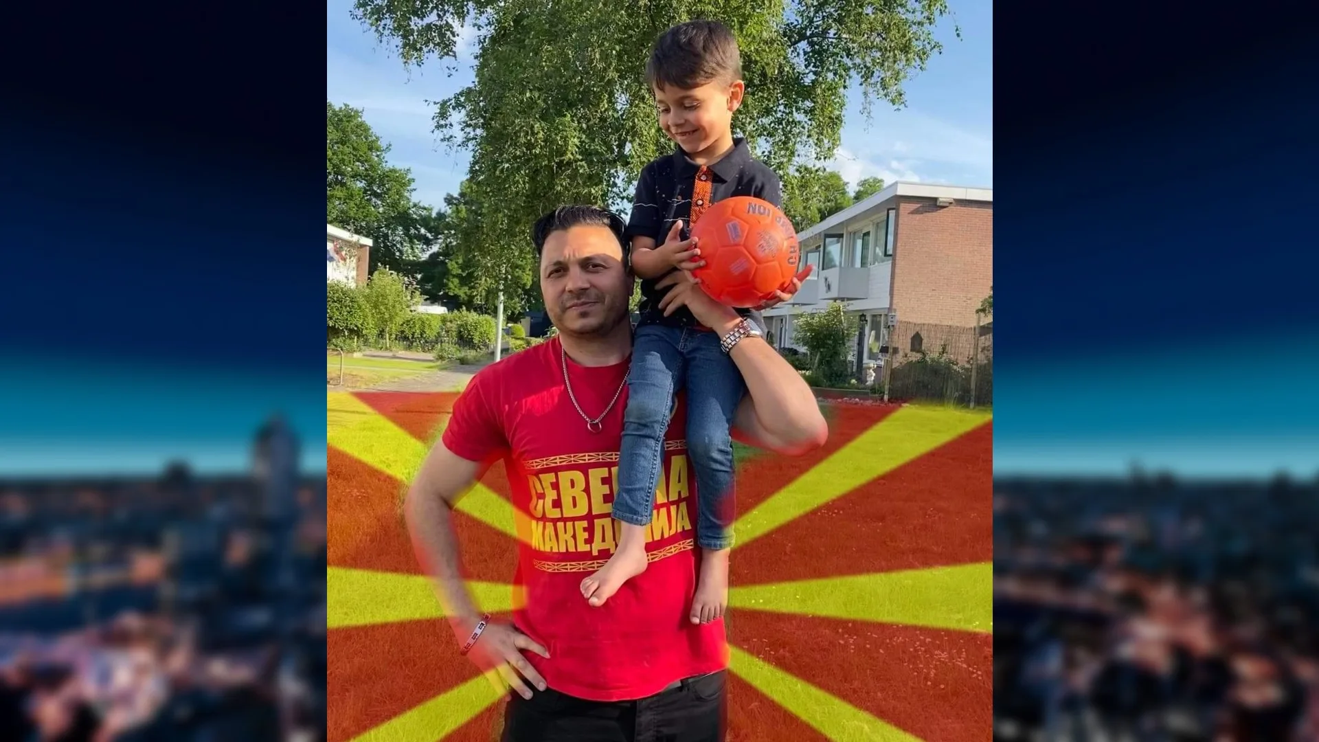 Zenuwen bij Macedonische Nederlanders: 'Halve hart voor Macedonië, andere helft voor Nederland'