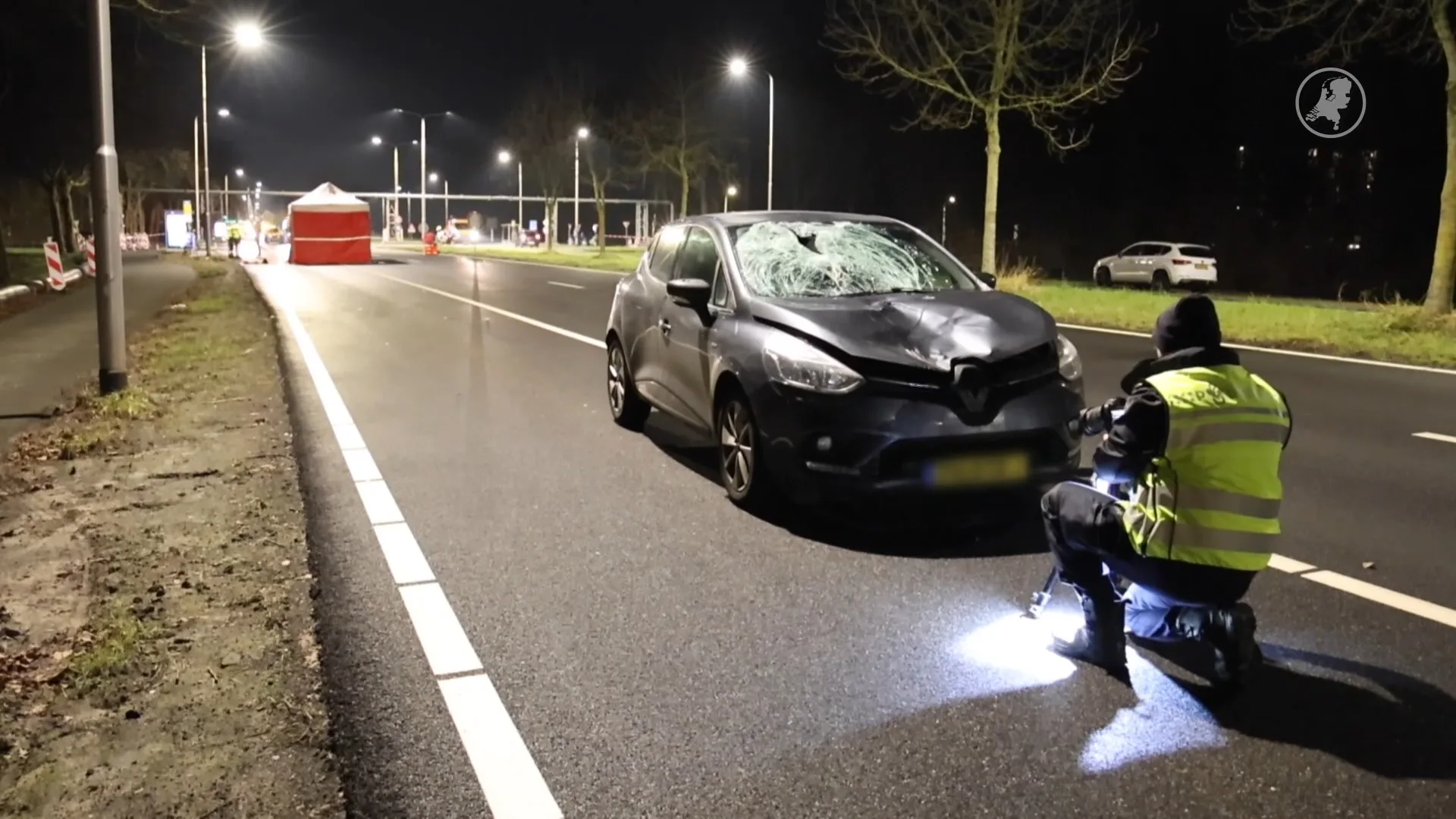 Hoogbejaarde voetgangster overleden na aanrijding met auto in Leiden