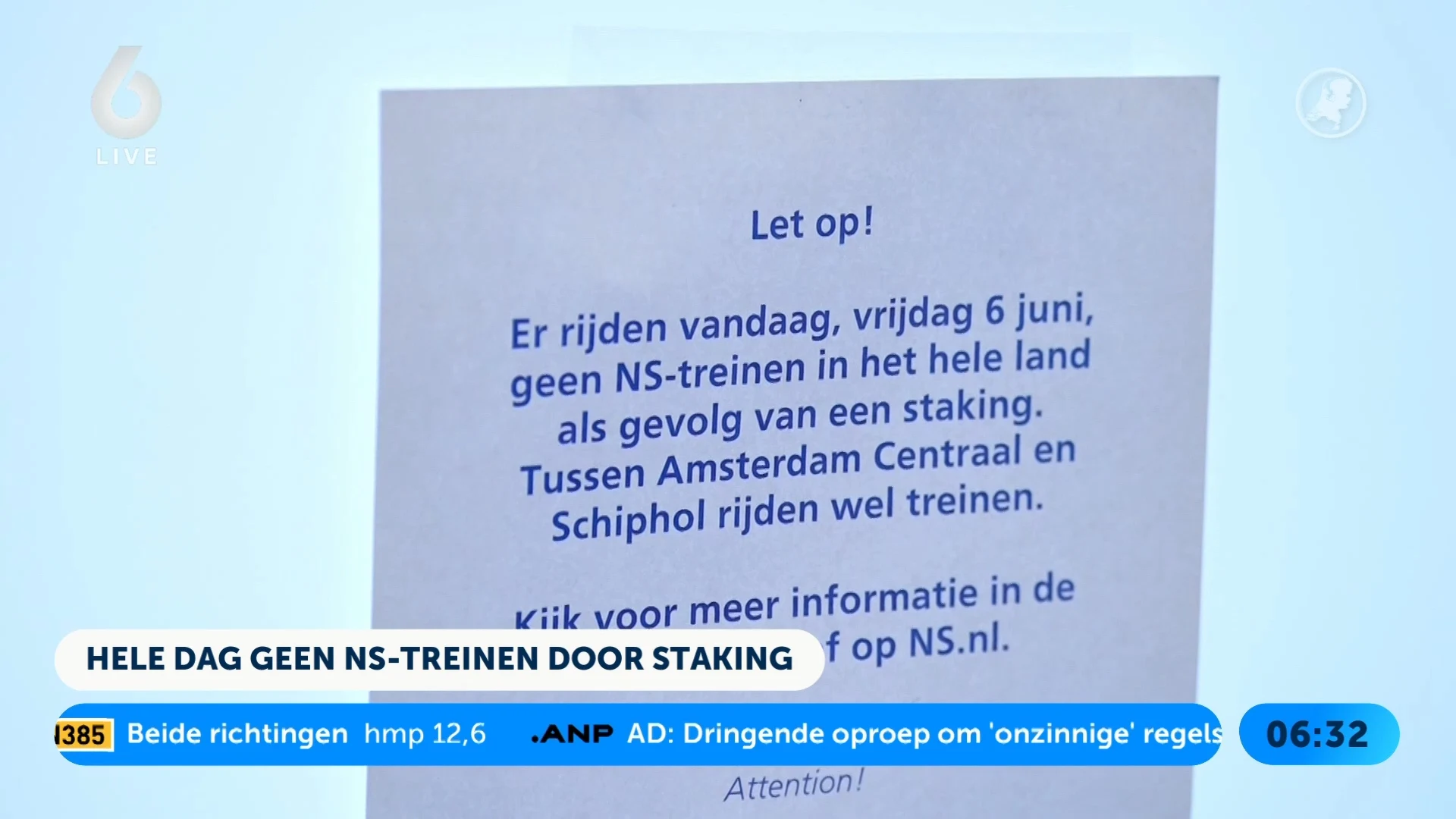 Treinstaking verloopt vrijdag rustig, stations uitgestorven