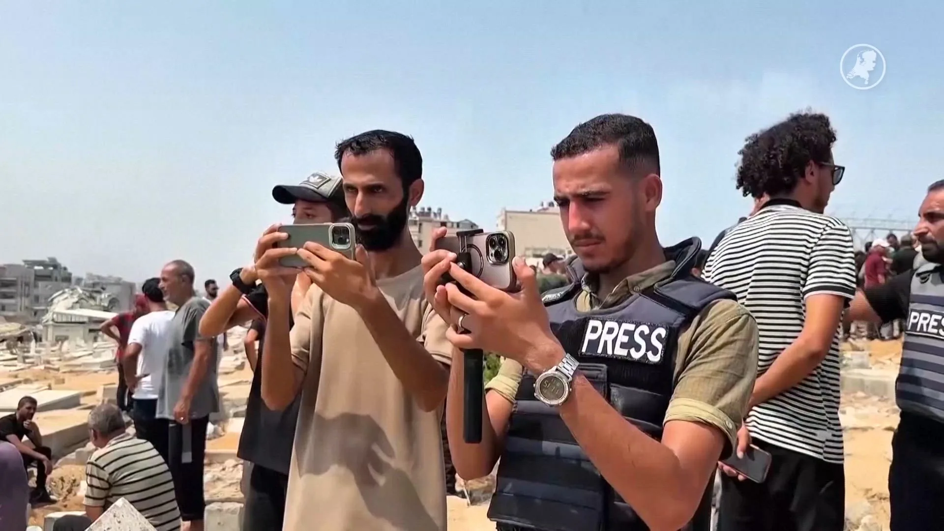 Ook Nederlandse media op zwart om dood journalisten in Gaza