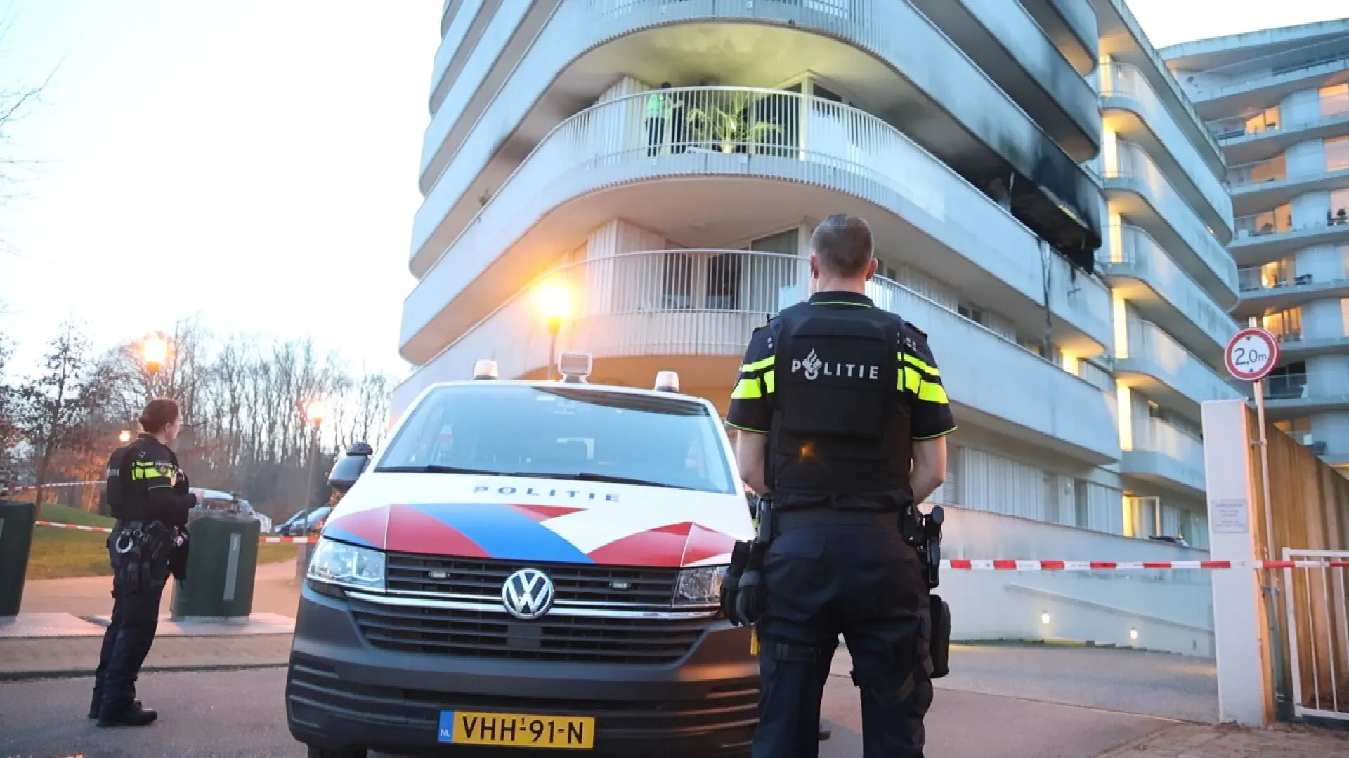 Twee mannen gezocht na brand in Heemstede, politie maakt zich zorgen