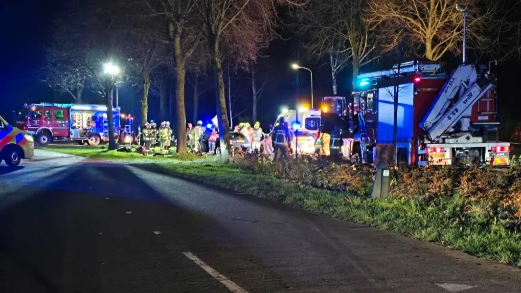 Dode bij ongeval na politie-achtervolging in Rekken