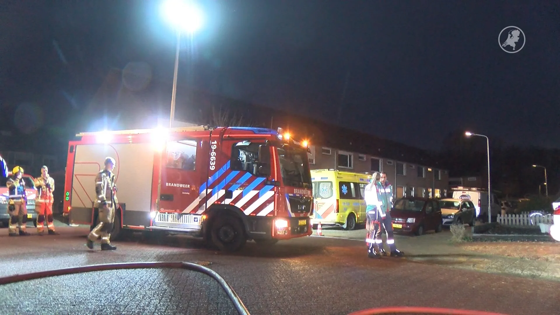 Brand Terneuzen na ontploffing explosief bij woning
