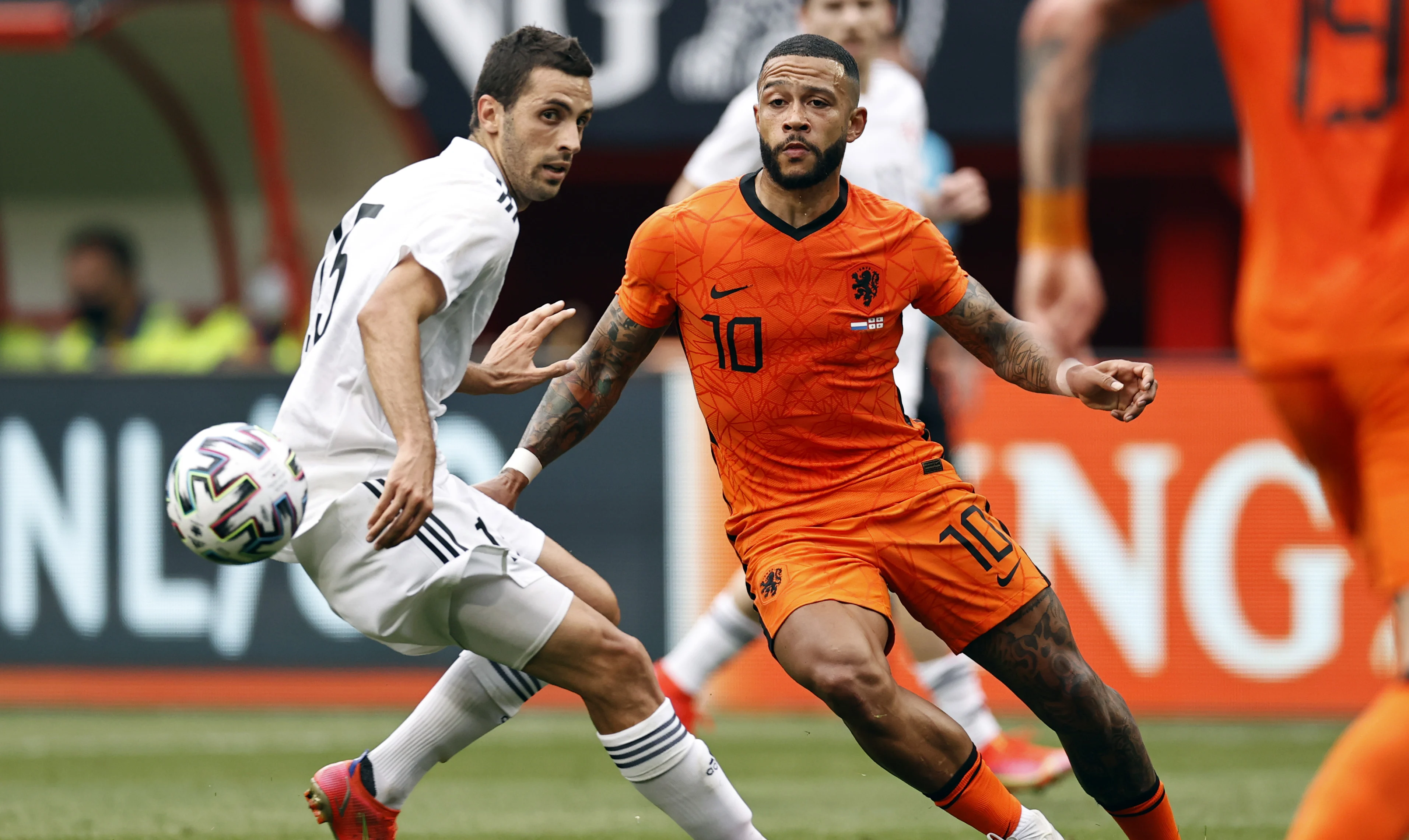 Nederlands elftal verslaat Georgië in laatste oefenwedstrijd voor EK