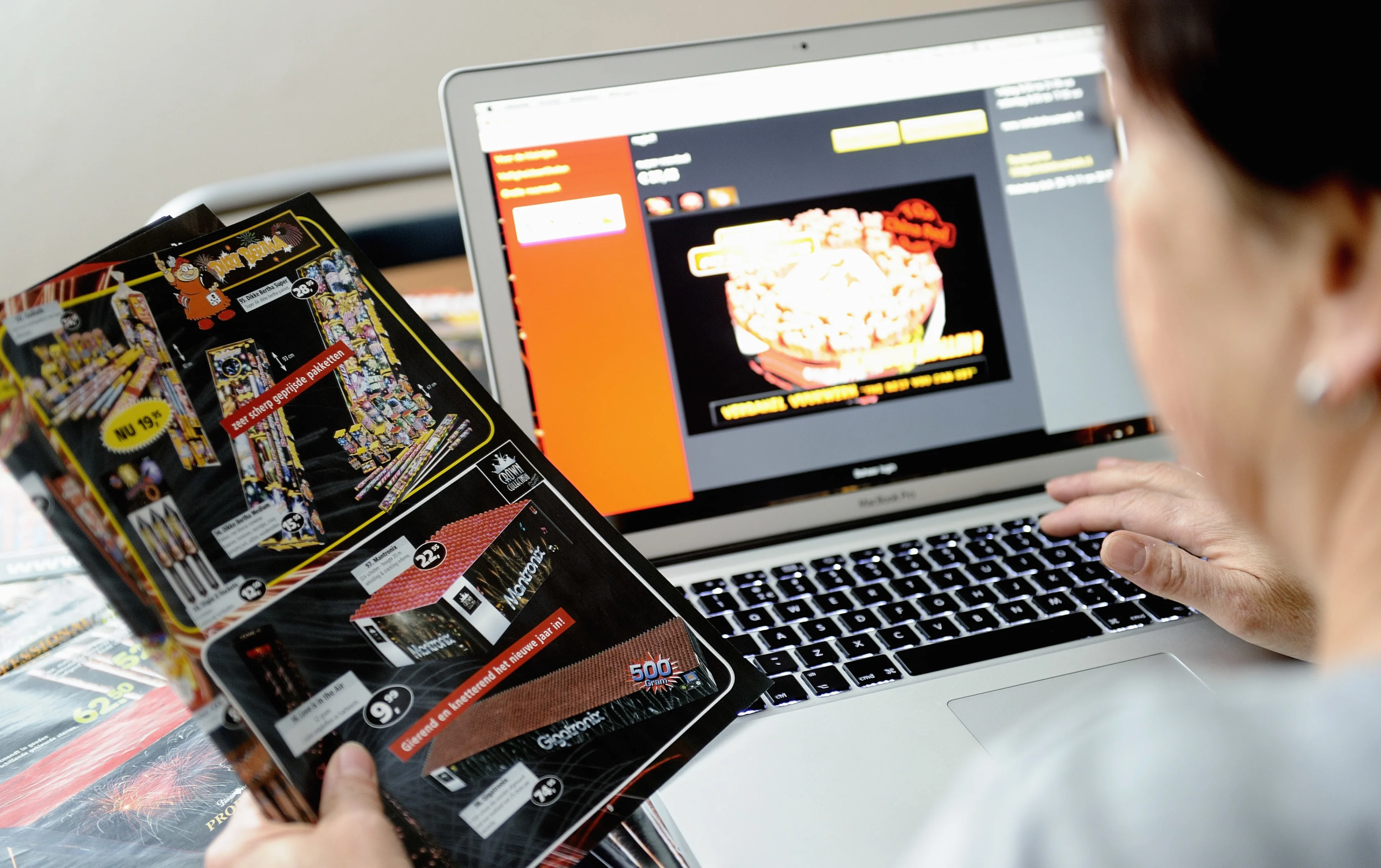 Online al flink meer vuurwerk verkocht dan in dezelfde periode vorig jaar